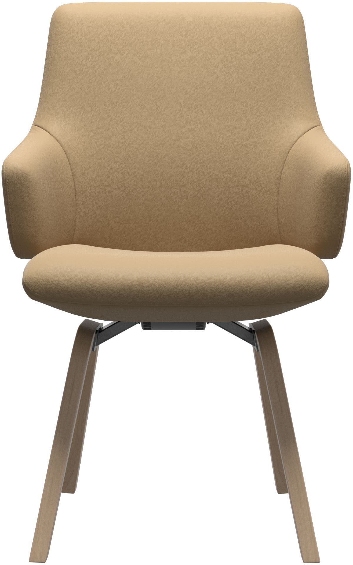 Stressless® Polsterstuhl »Laurel«, Leder PALOMA, Low Back mit Armlehne, Größe L, mit schräggestellten Beinen in Eiche