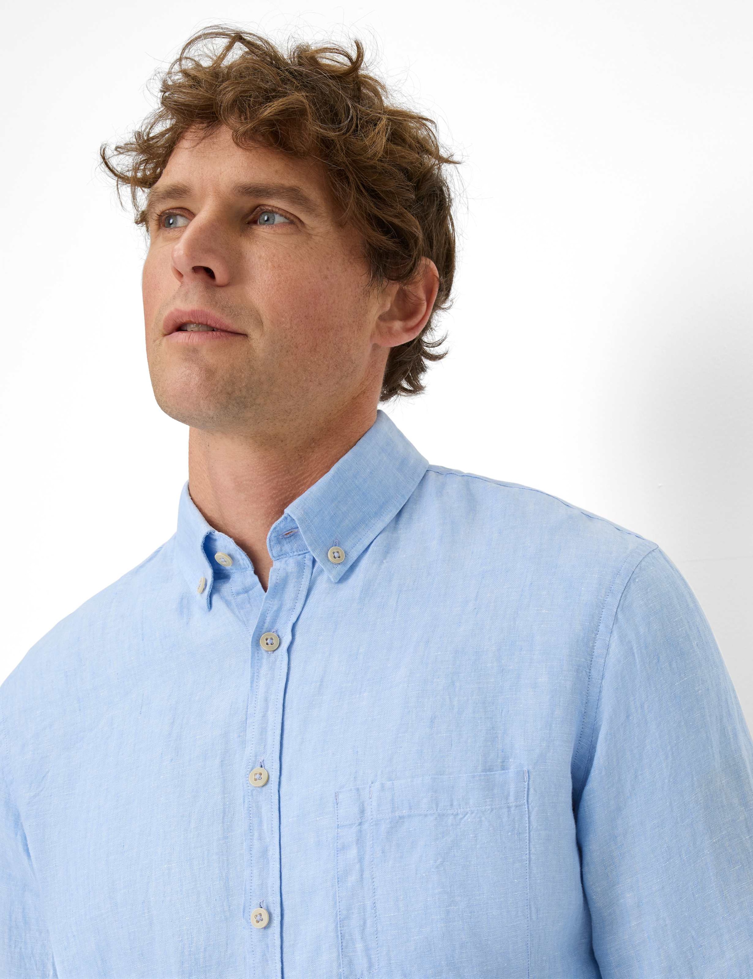 Brax Leinenhemd »Style DIRK«