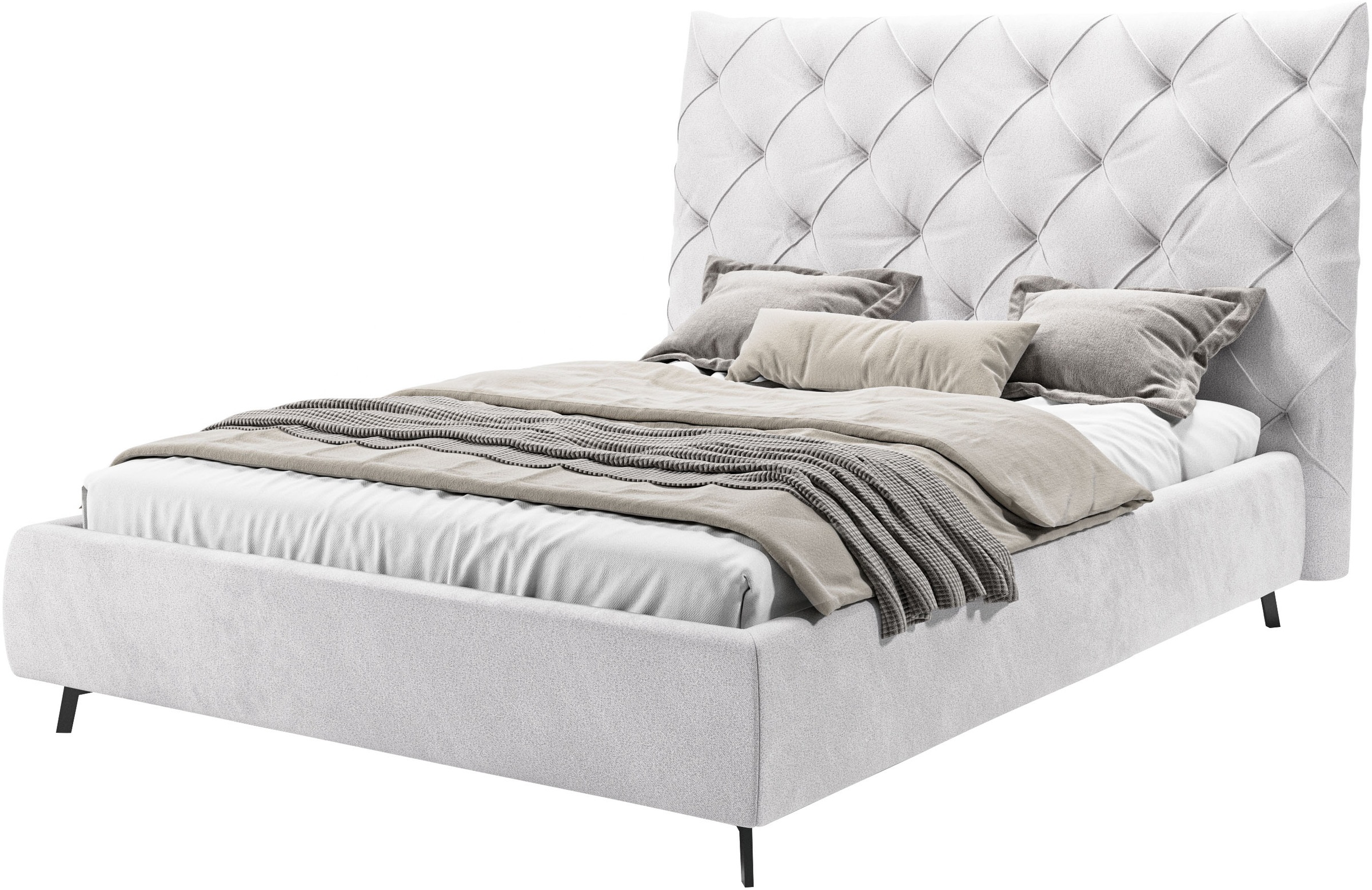 Home affaire Polsterbett "Maxime, in 4 Breiten bis 200cm, auch in Leder" Ko günstig online kaufen