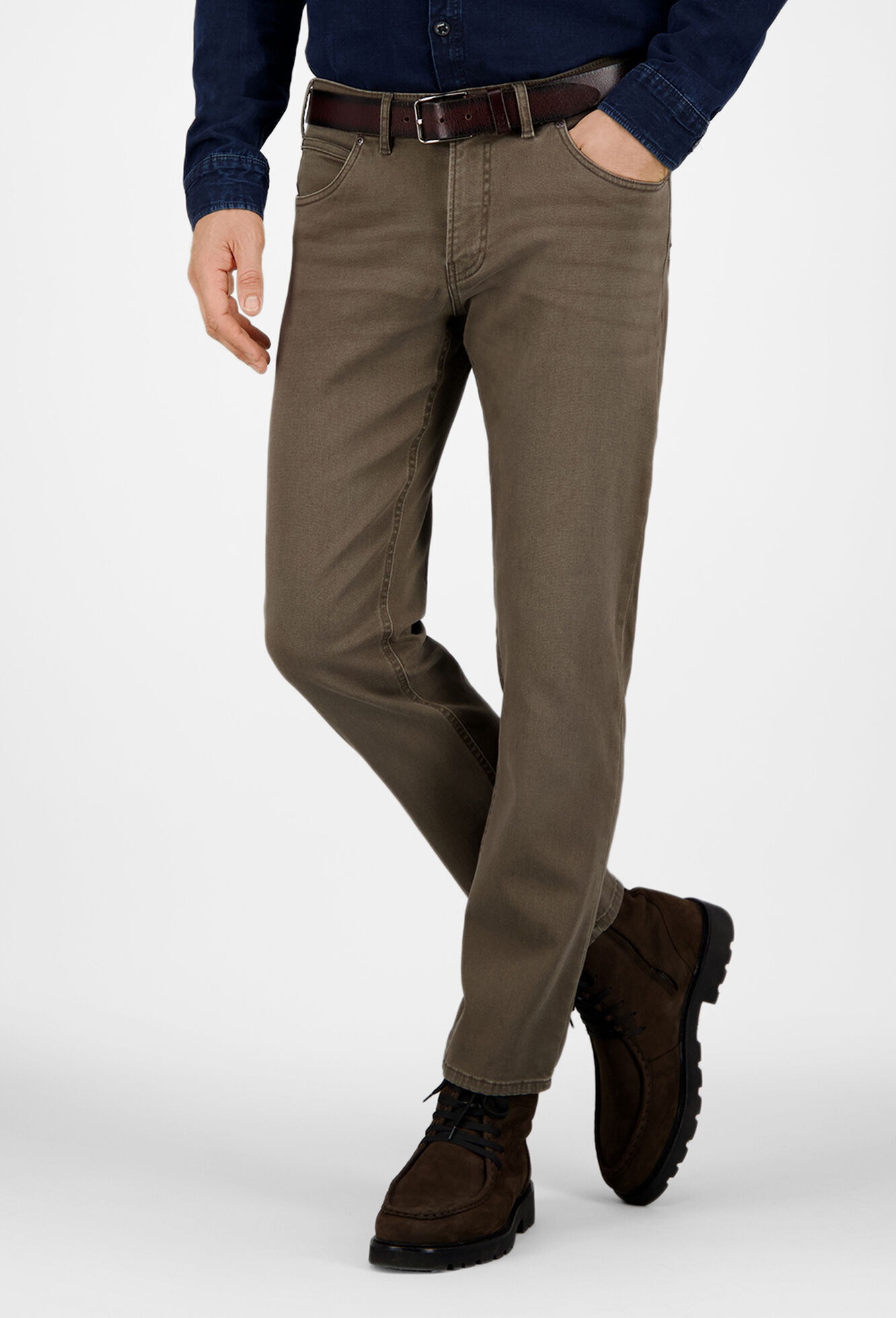 Atelier GARDEUR Sweatjeans »TUCKER« Tapered Fit & Vintage Denim
