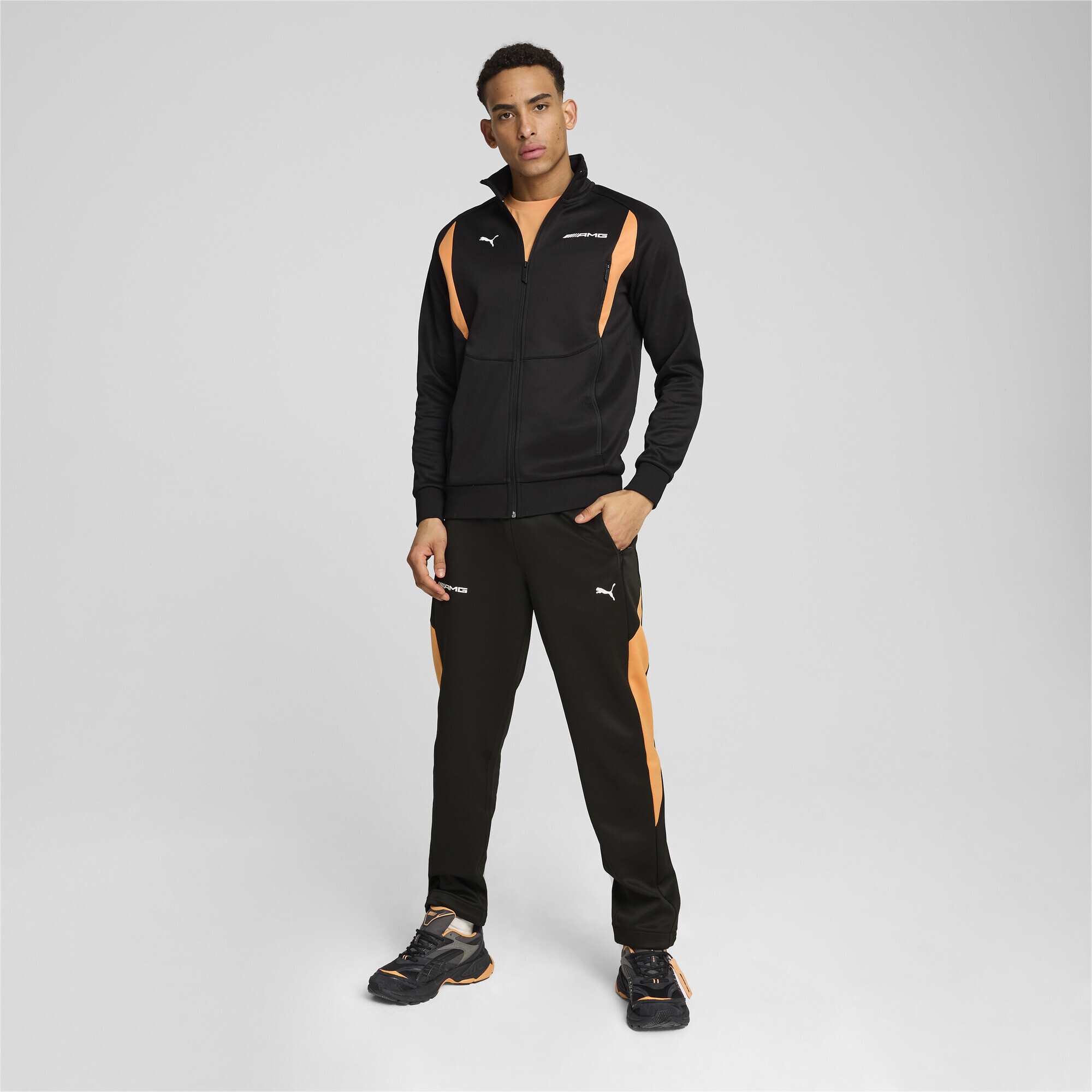 PUMA Sweatjacke "Mercedes-AMG Motorsport Trainingsjacke Herren" günstig online kaufen