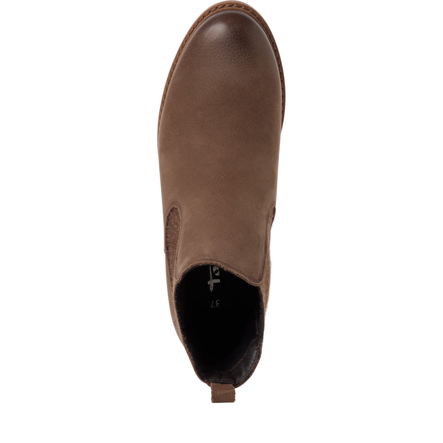 Tamaris Chelseaboots  Blockabsatz, Stiefelette, beidseitiger Stretcheinsatz, schmale Form