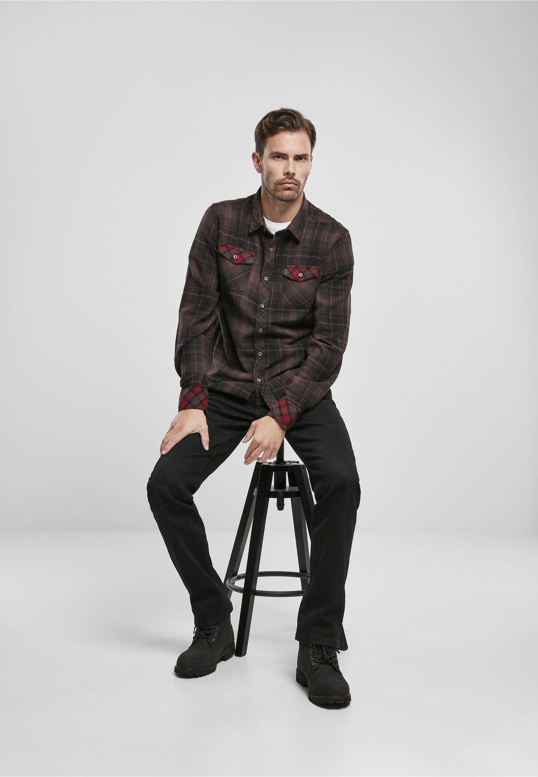 Brandit Flanellhemd »Brandit Herren Duncan Checked Shirt« 1