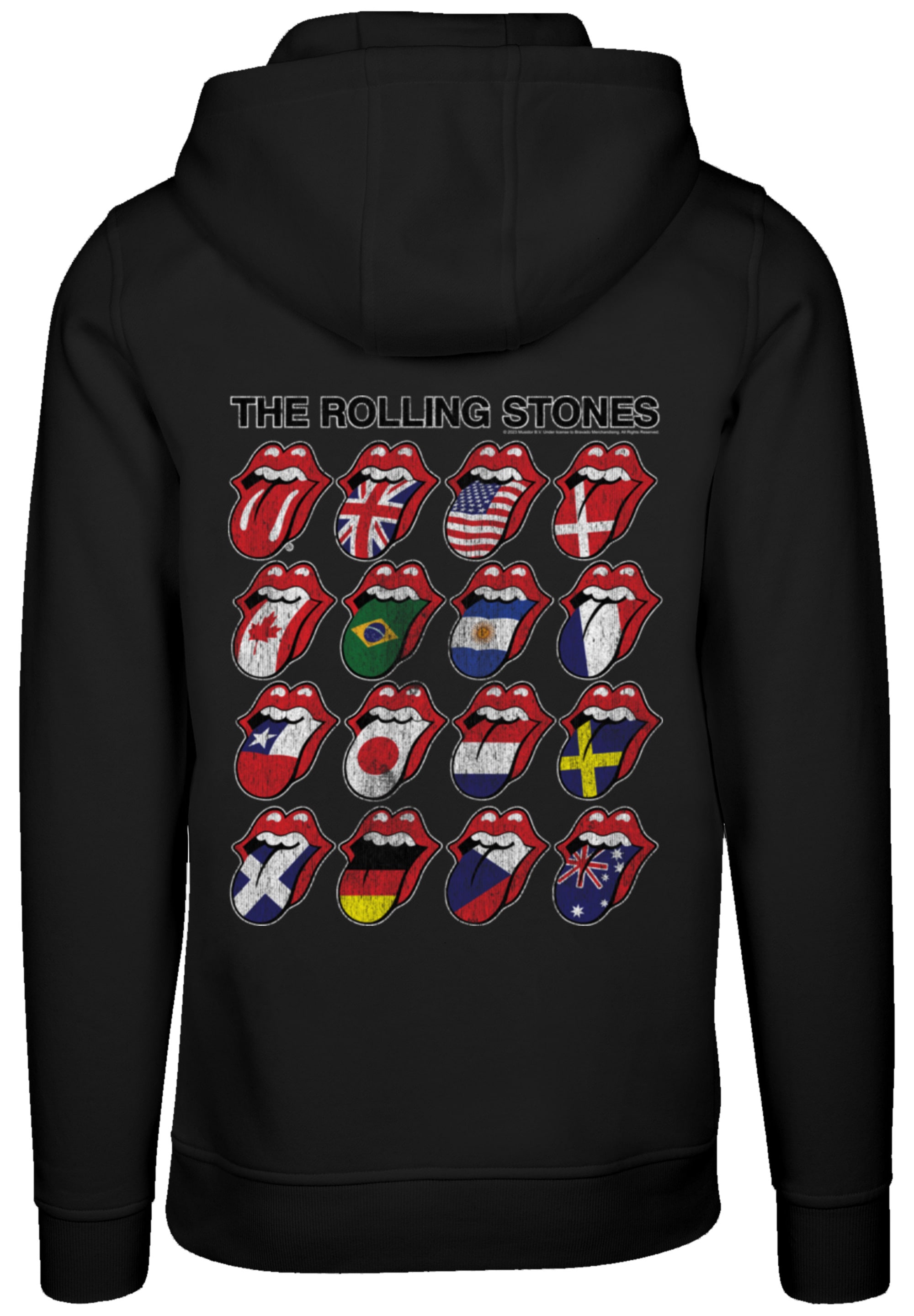 F4NT4STIC Kapuzenpullover »The Rolling Stones Voodoo Lounge Tongues«, Musik, Band, Logo