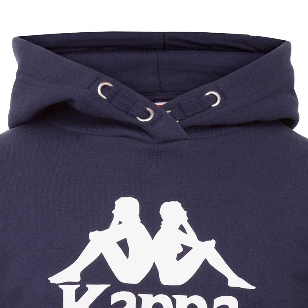 kaufen BAUR Kapuzensweatshirt, Kappa mit - | plakativem Logoprint