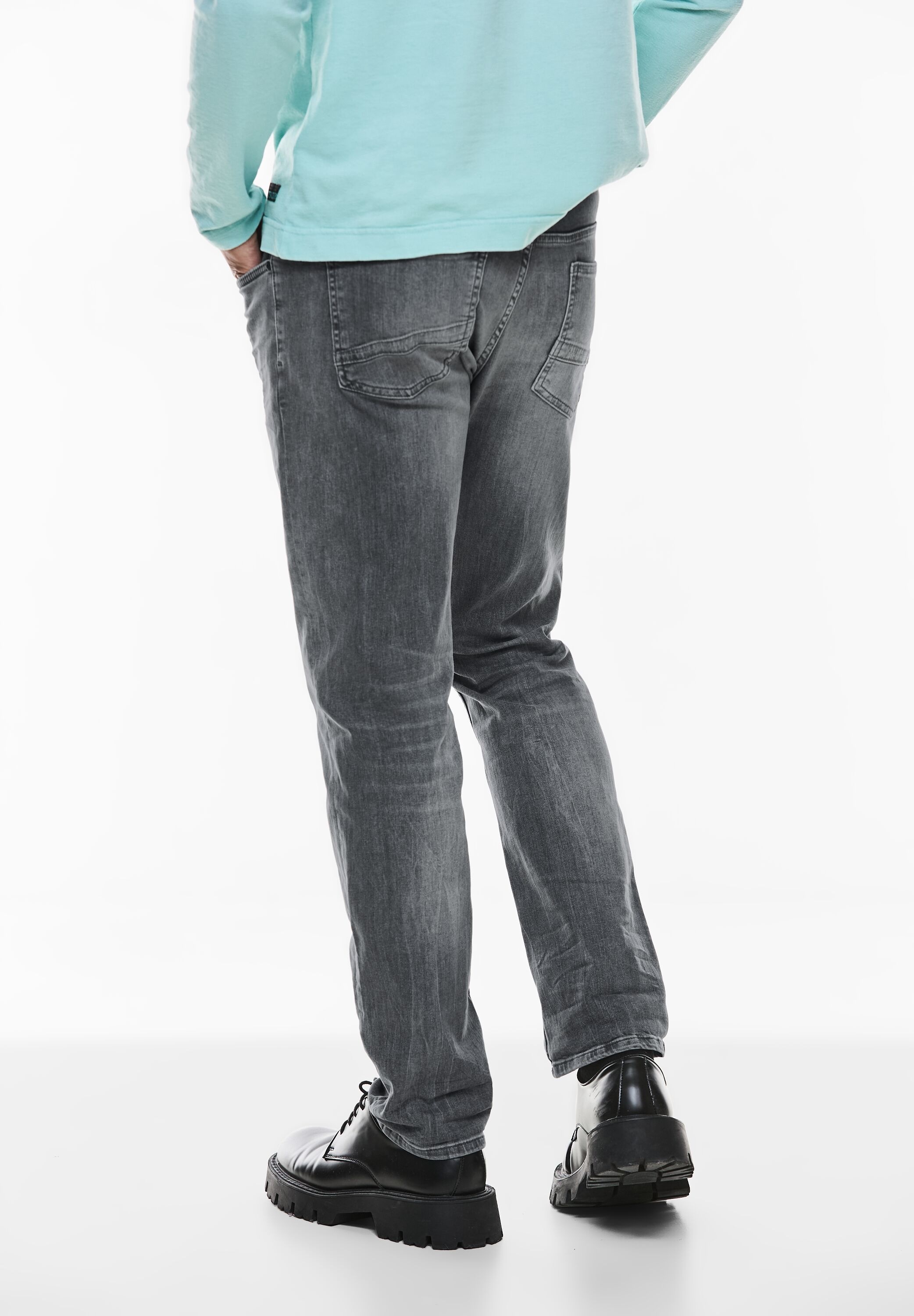 STREET ONE MEN Gerade Jeans, 5-Pocket-Style