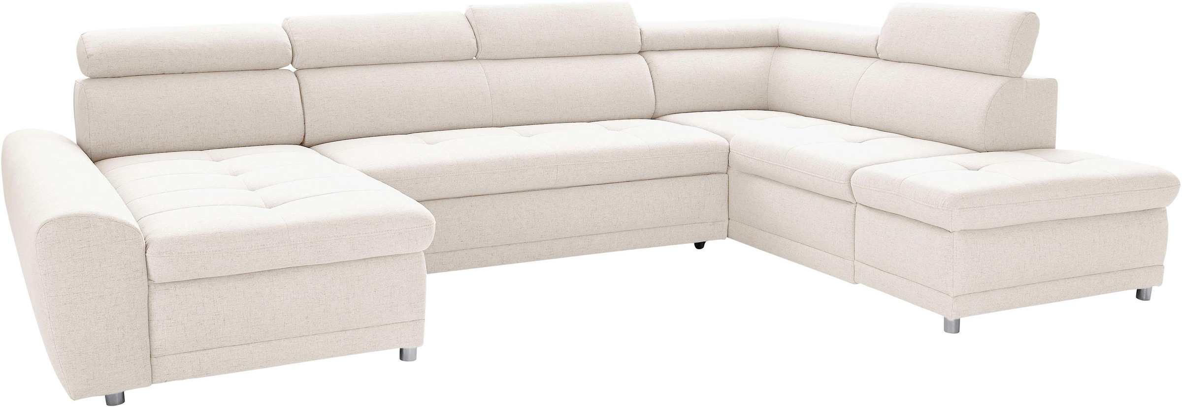 sit&more Wohnlandschaft »Riva U-Form«, wahlweise mit Bettfunktion