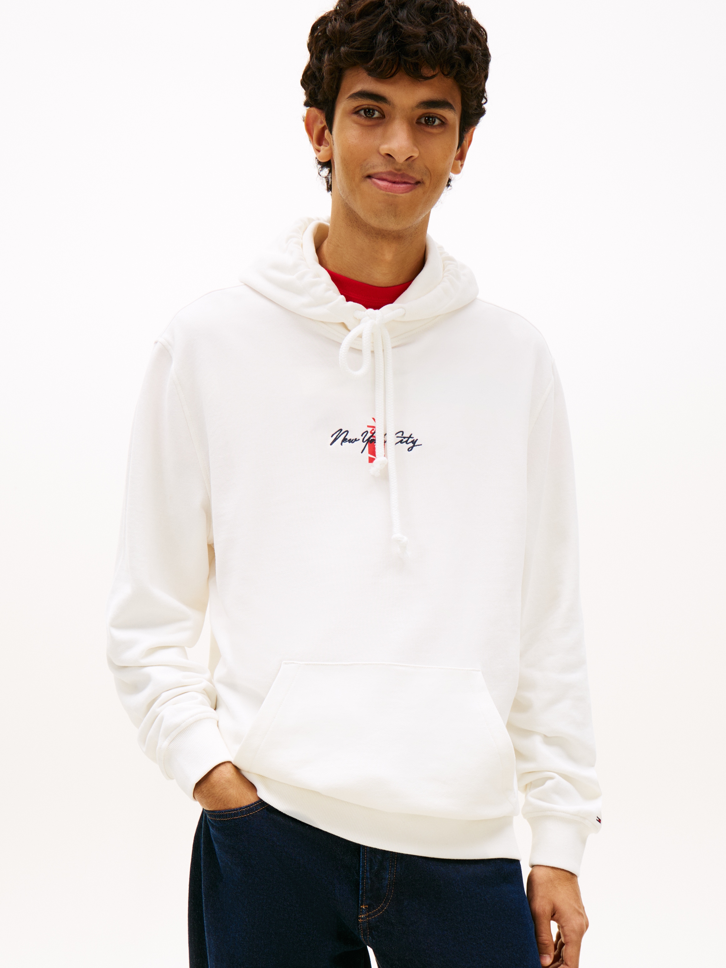 Tommy Jeans Kapuzensweatshirt "TJM REGULAR SIGN BACKPRINT", Regular fit mit günstig online kaufen