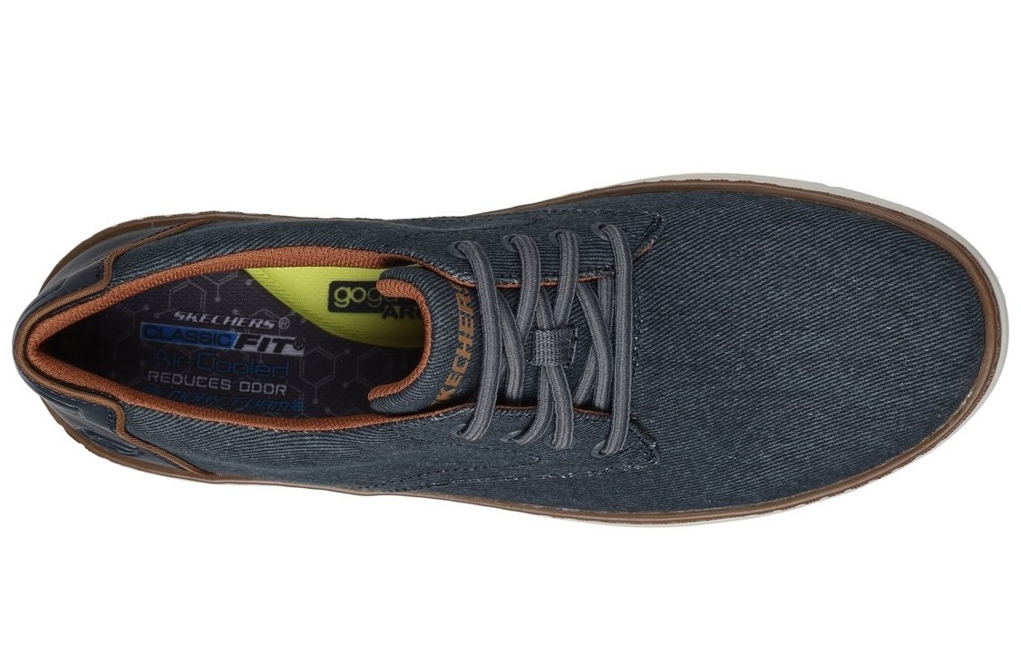 Skechers Sneaker »HYLAND-RATNER«, Sommerschuh, Schnürschuh in veganer Verarbeitung