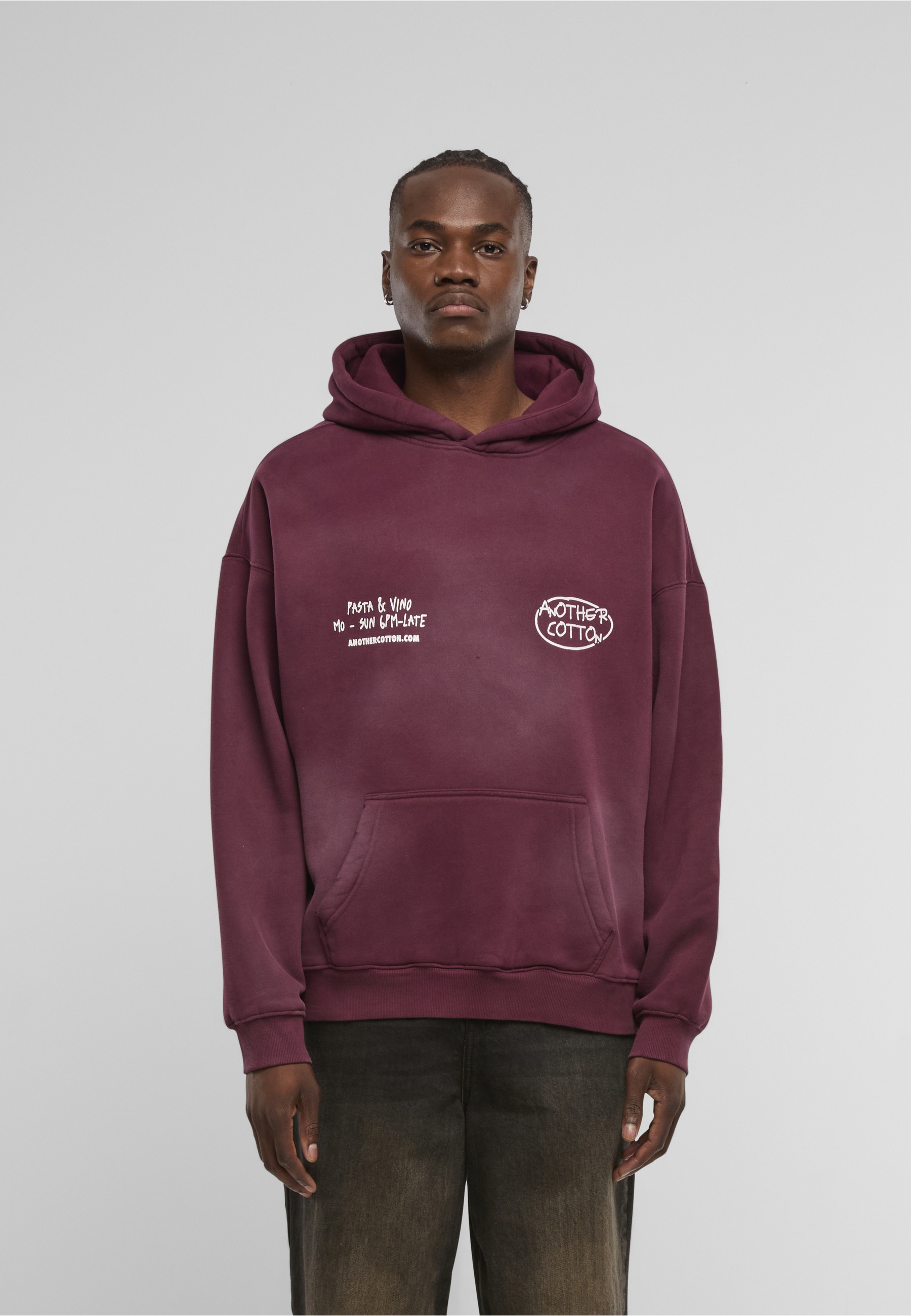Another Cotton Lab Kapuzensweatshirt »Another Cotton Lab Pasta Night Washed Hoodie«, 1
