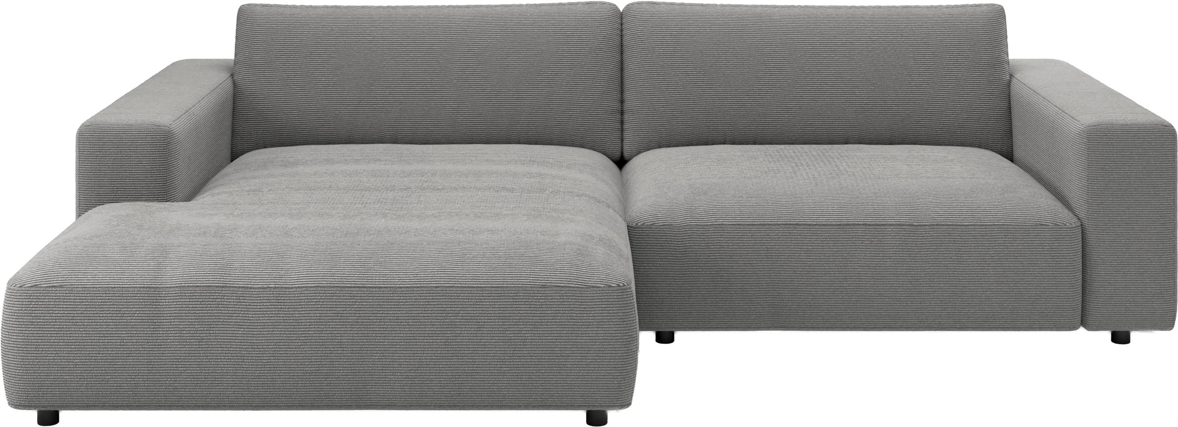 Musterring Ecksofa "MR LUCIA, Charakterstarker Lounge-Komfort von Musterring" XXL-Longchair, erstklassige Kammerkissen & zeitloser Look