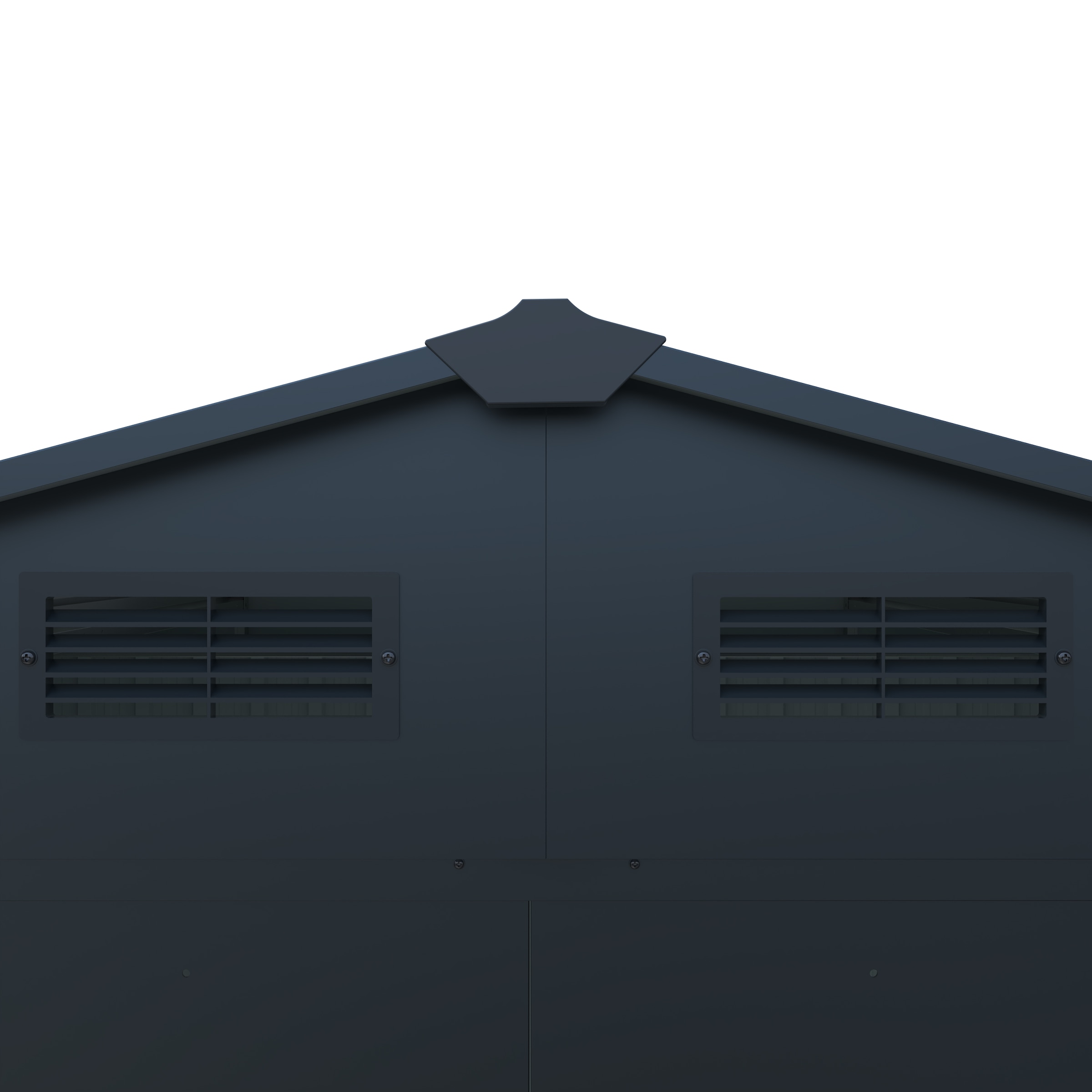 GARDEN 'N' MORE Gerätehaus »Pultdachhaus Basic plus« einfacher Aufbau, Langlebig, mit Lüftungsschlitzen