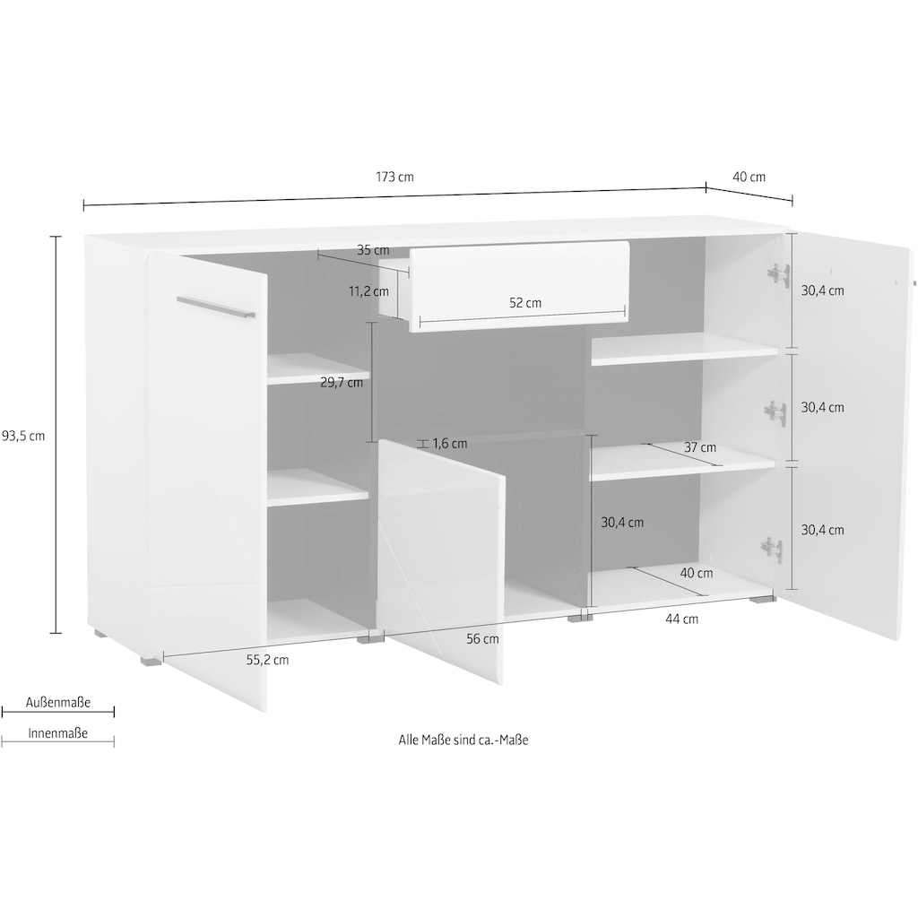 INOSIGN Sideboard »Trentino«