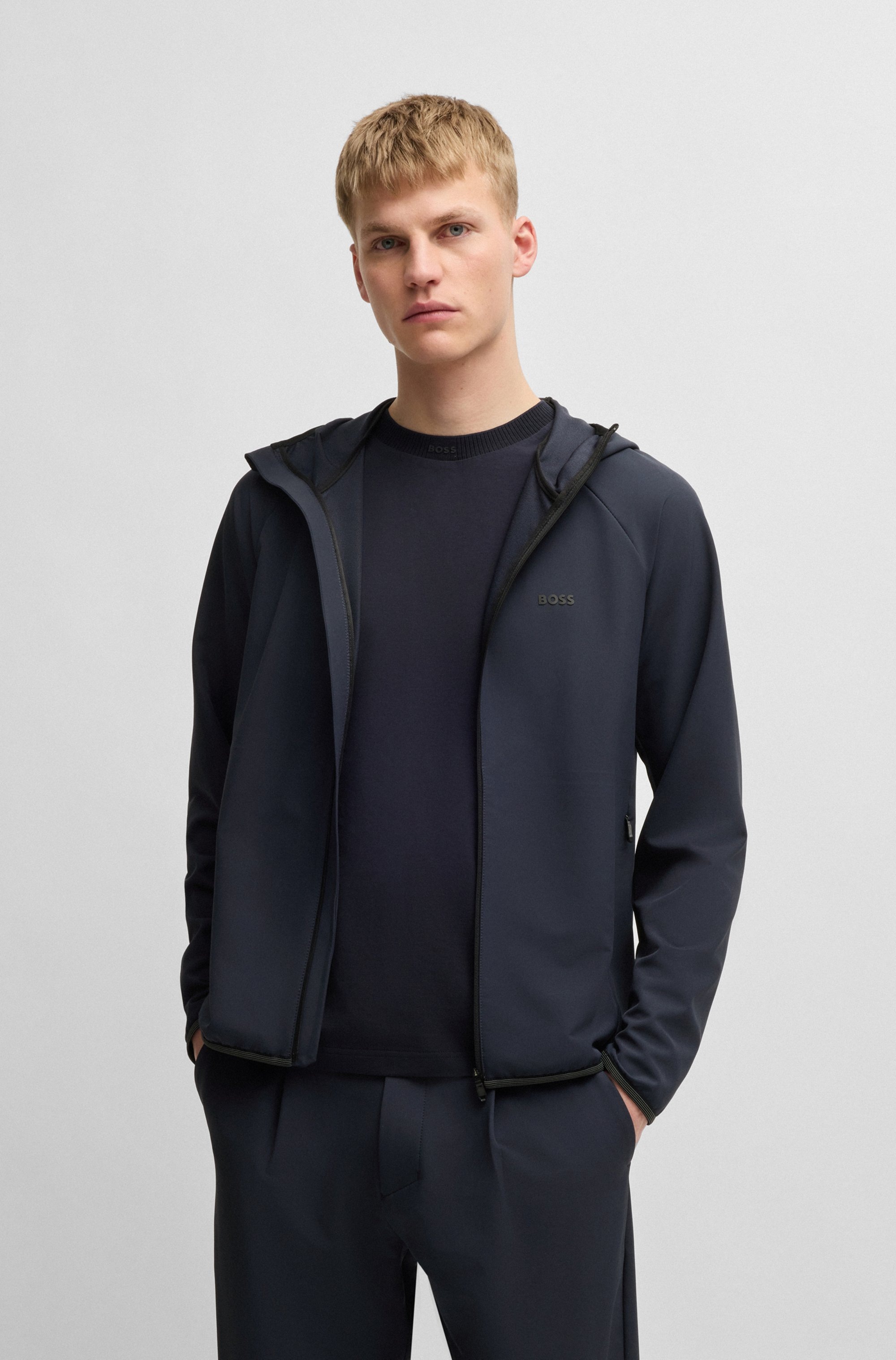 BOSS GREEN Funktionsjacke "L Commuter", mit Kapuze, wasserabweisend Funktio günstig online kaufen
