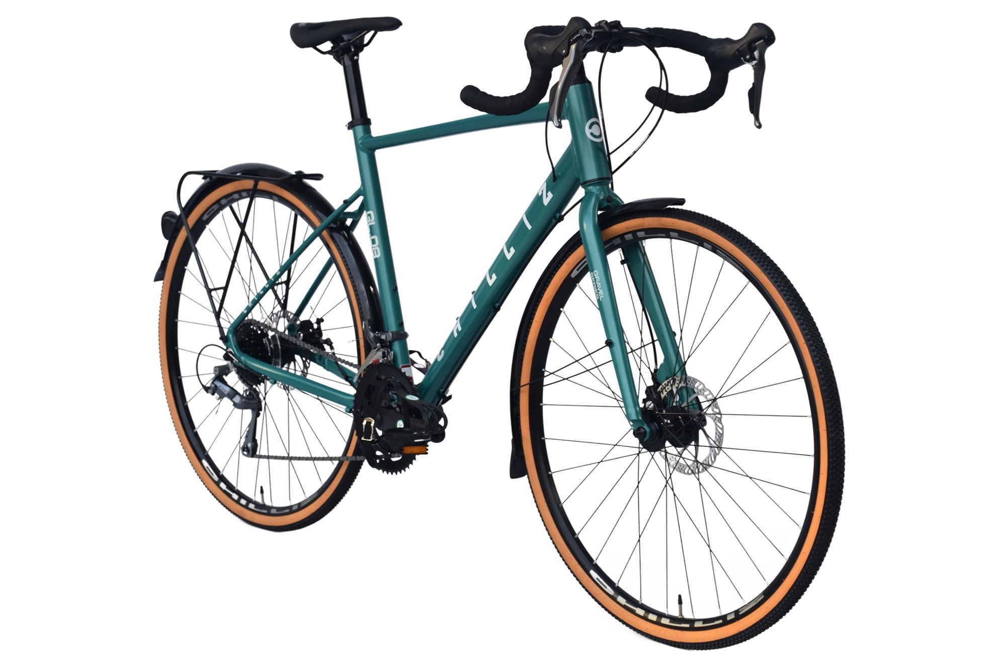 CHILLIZ Gravelbike »GL.08« 16 Gang Shimano Claris RD2400 Schaltwerk Kettenschaltung