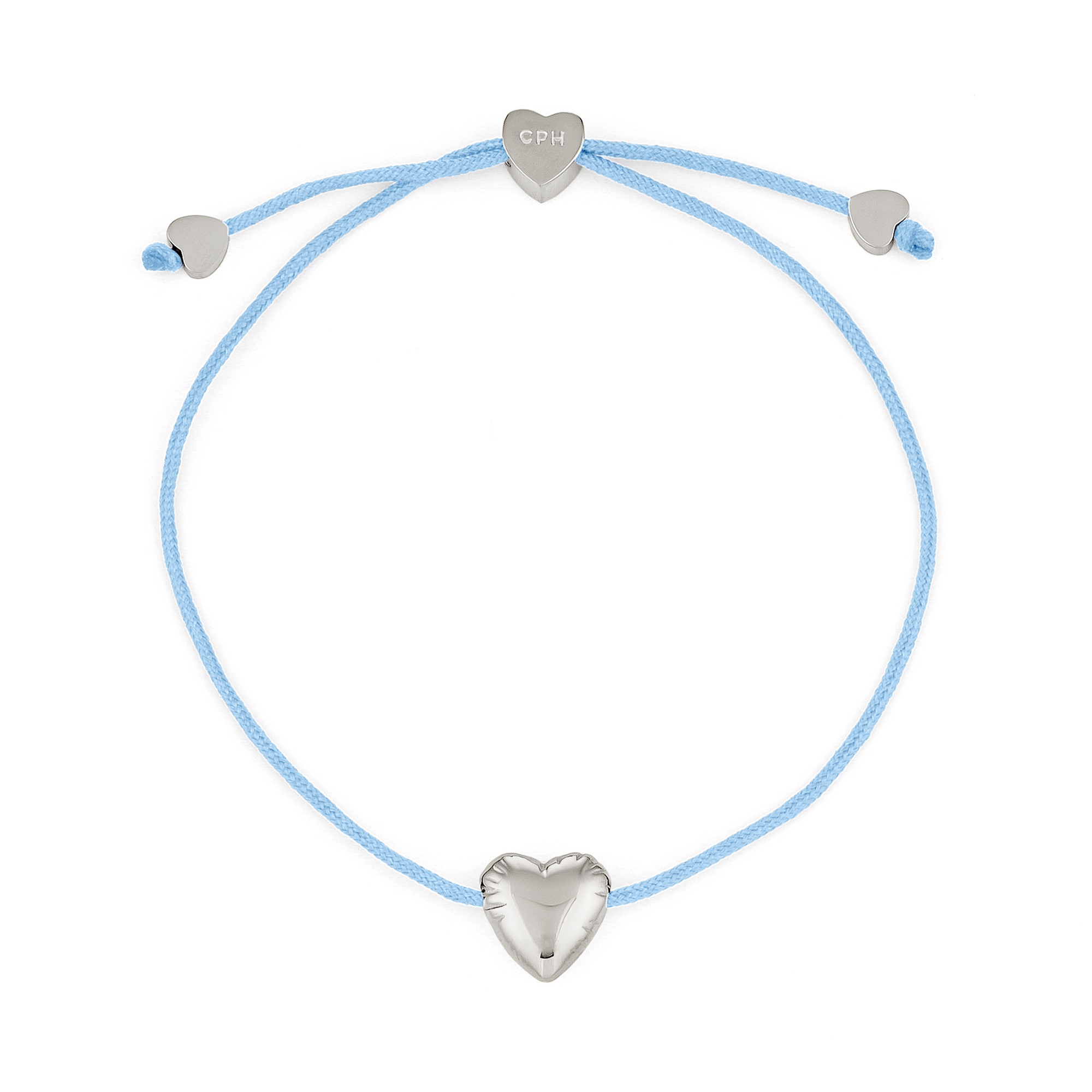 Copenhagen Studios Armband »Schmuck Geschenk Edelstahl Armkette  Balloon Hearts«