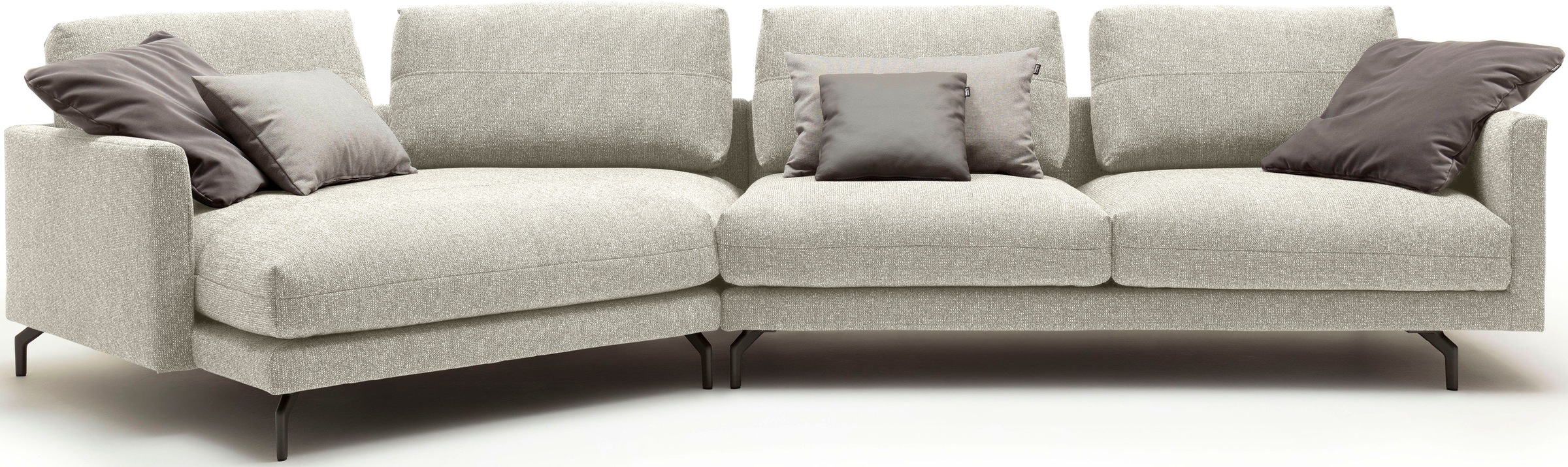Creation BY ROLF BENZ Wohnlandschaft »CR.414«, Wahlweise aus Leder oder Chenille