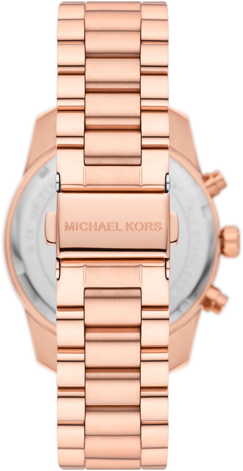 MICHAEL KORS Chronograph »Lexington, MK7242«, Quarzuhr, Armbanduhr, Damenuhr, Stoppfunktion, Edelstahlarmband