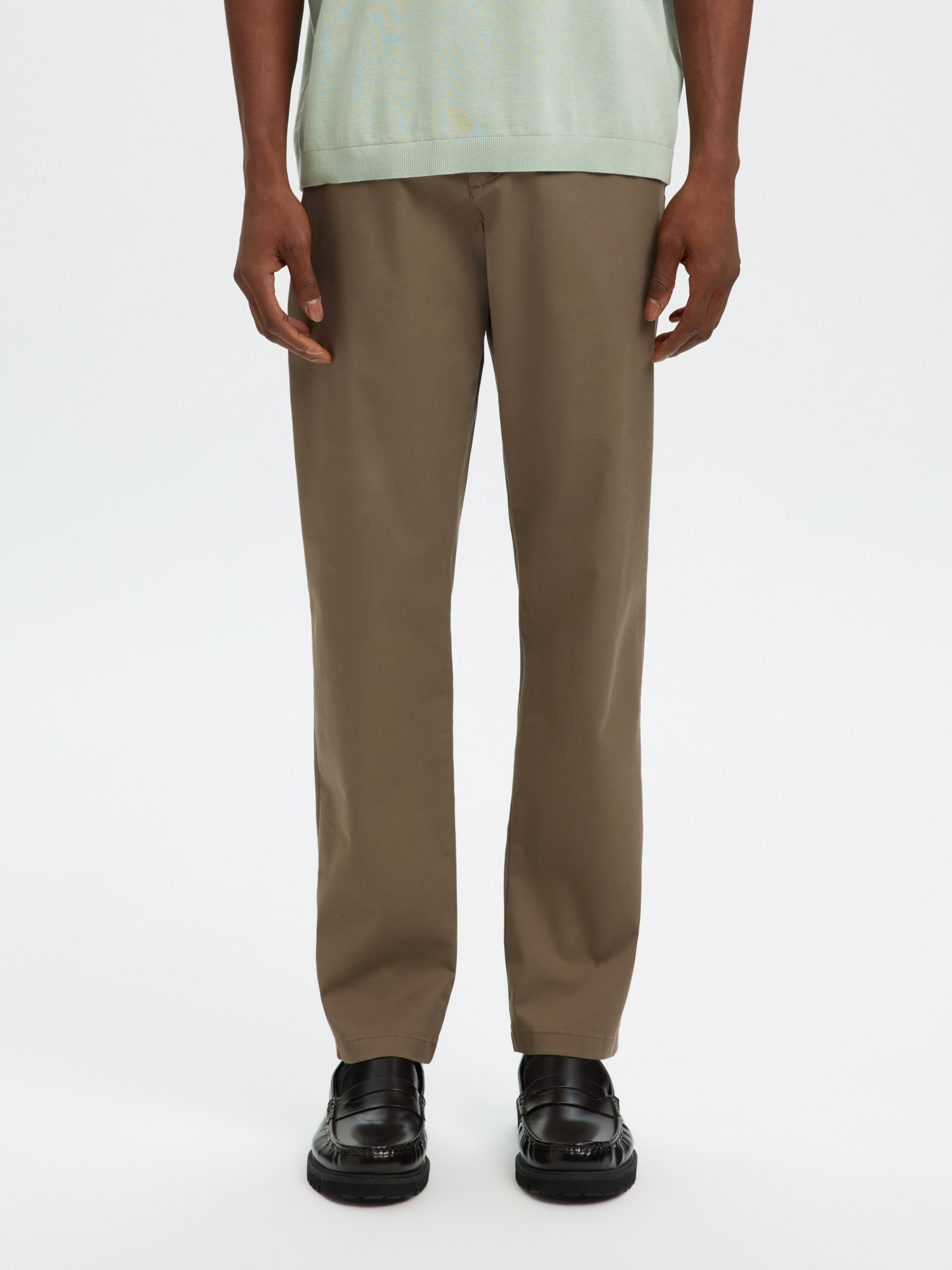 SELECTED Chinos "SLH175-SLIM NEW MILES FLEX PANT NOOS" Baumwollmischung, slim fitslim fit