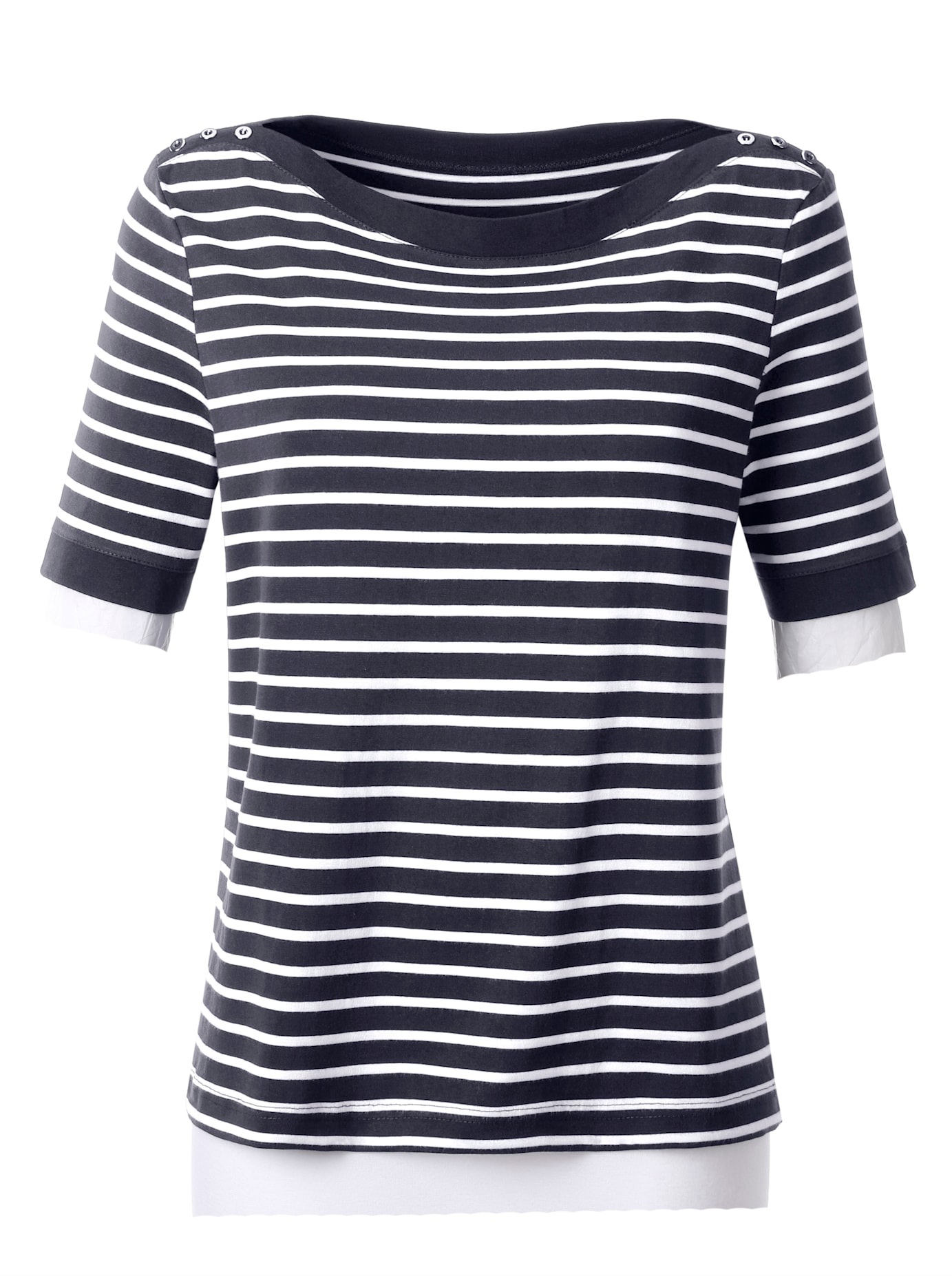 Casual Looks Kurzarmshirt "Shirt" 1 Stk. tlg. günstig online kaufen