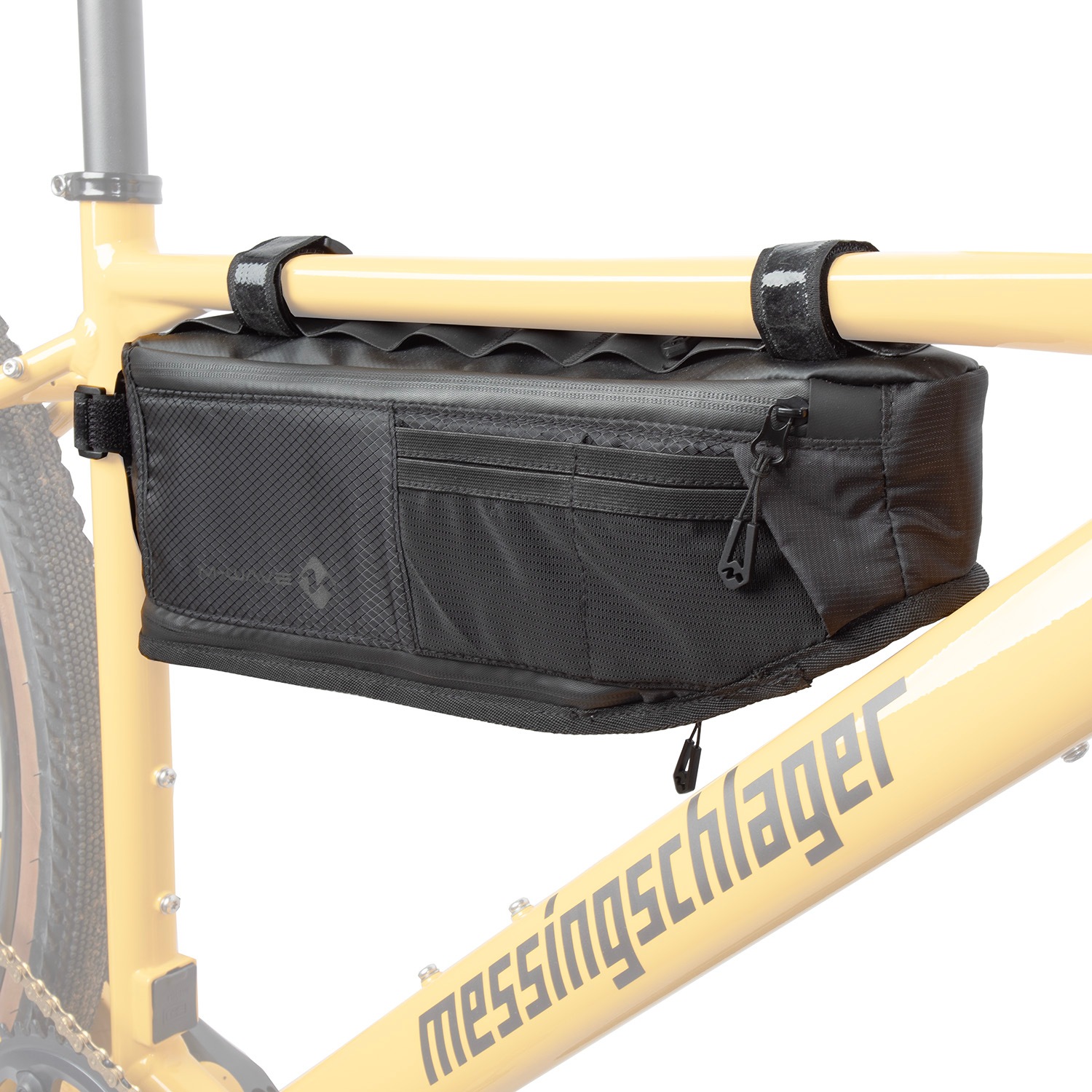 M-Wave Rahmentasche »Rough Ride Triangle Black Series«