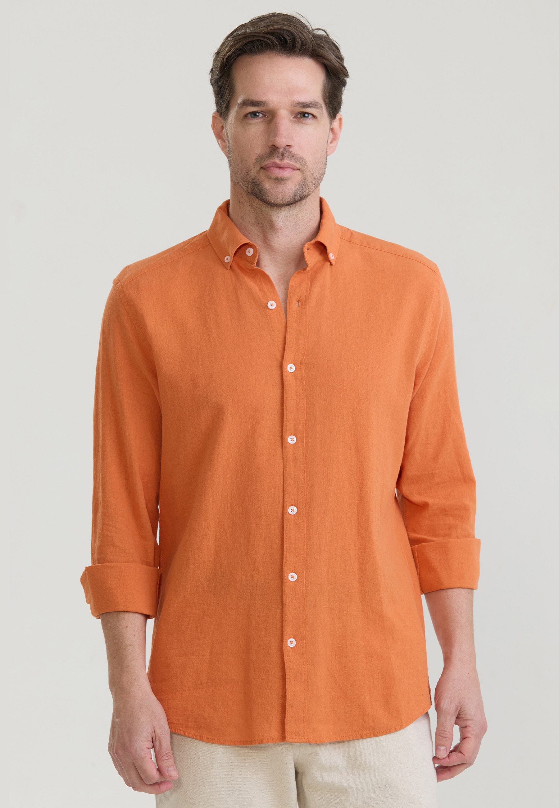 Felix Hardy Langarmhemd "Basic Hemd"