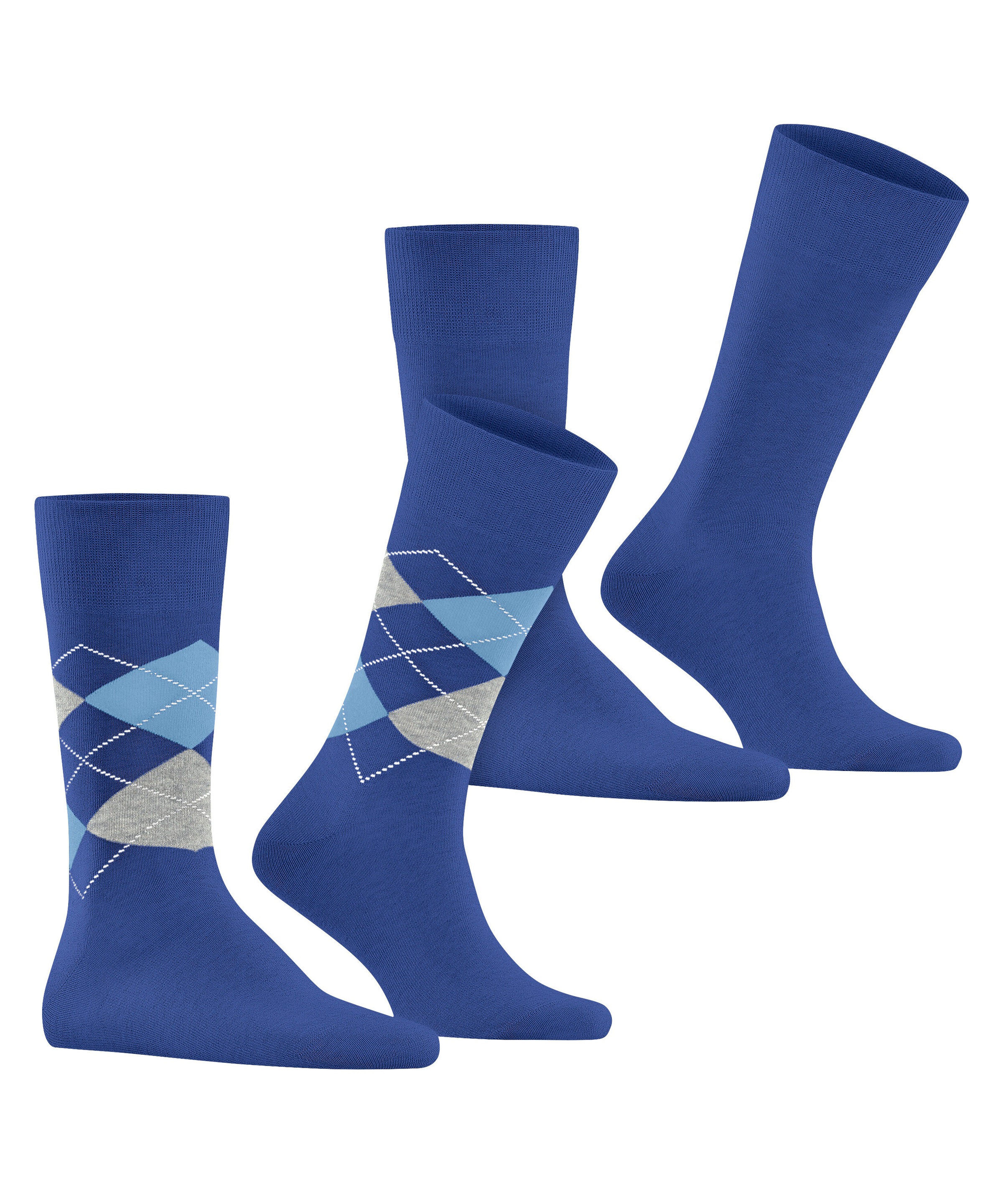 Burlington Socken "Everyday Argyle Mix 2er-Pack" 2er Pack, atmungsaktiv, pa günstig online kaufen