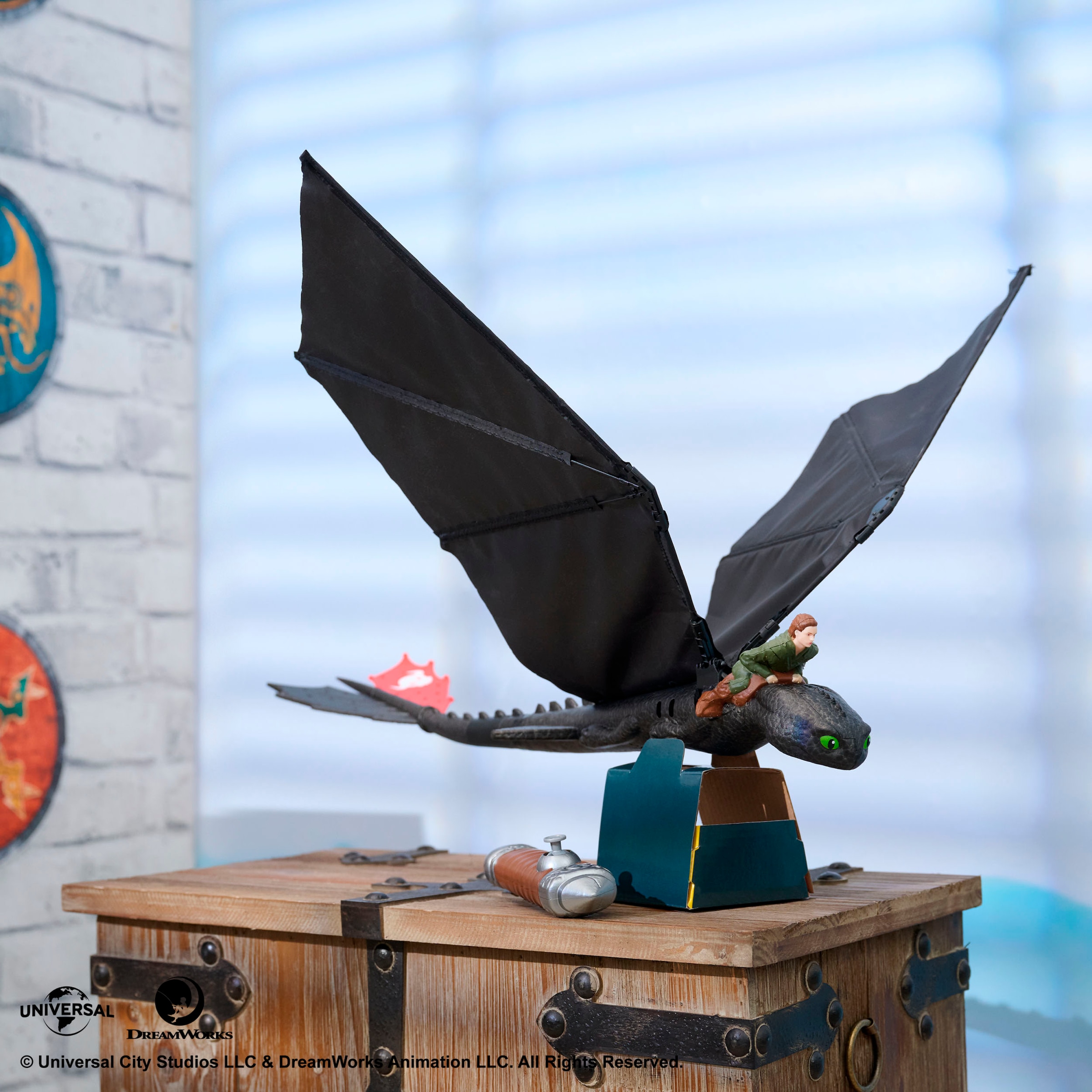 Spin Master RC-Figur »Dragons Movie - Fliegender Drache Ohnezahn«, mit Fernbedienung