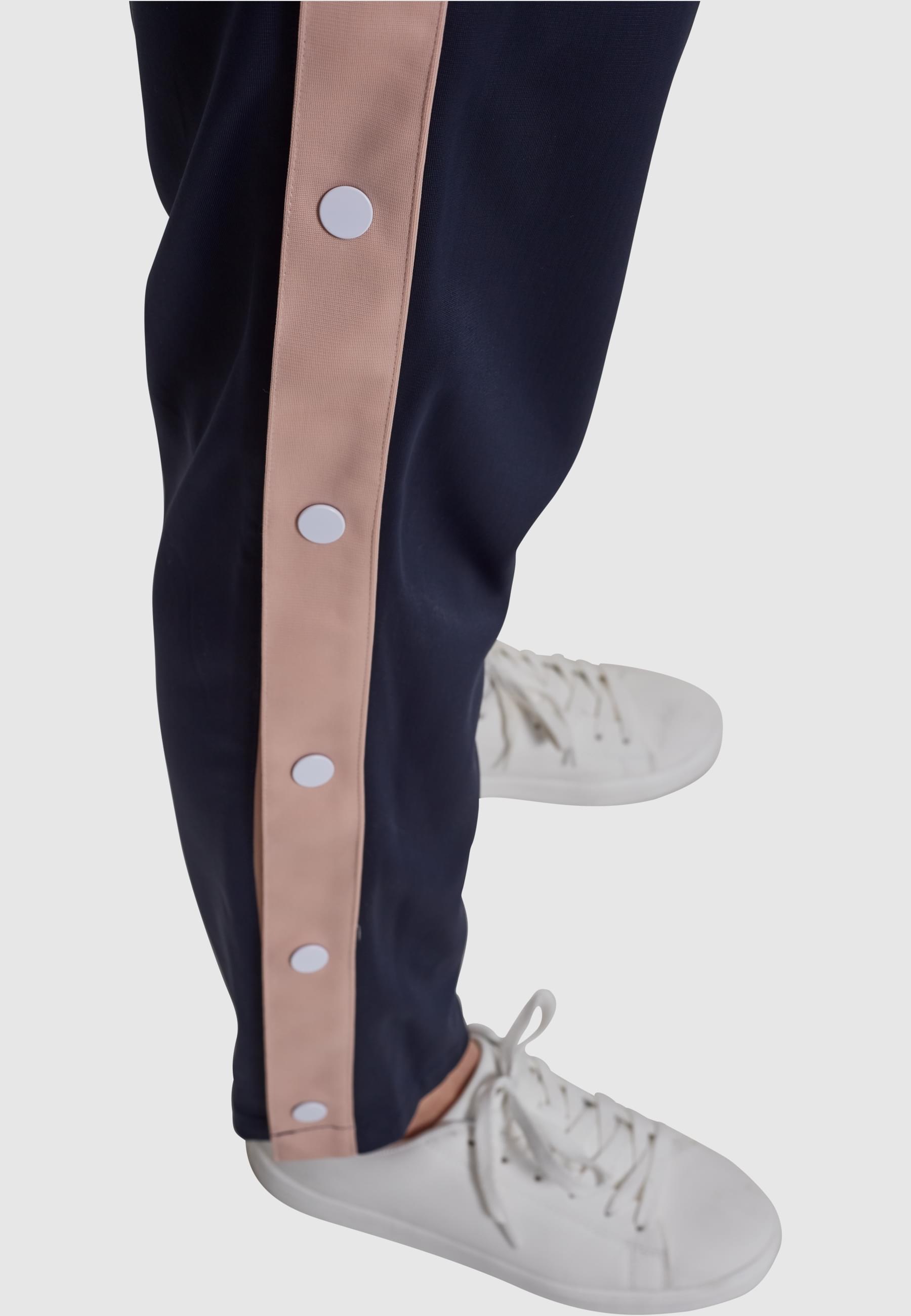 URBAN CLASSICS Stoffhose »Urban Classics Damen Ladies Button Up Track Pants«, (1 tlg.)