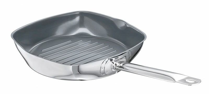 SCHULTE-UFER Grillpfanne "Green Life" Edelstahl 1 Stk. tlg. Induktion günstig online kaufen