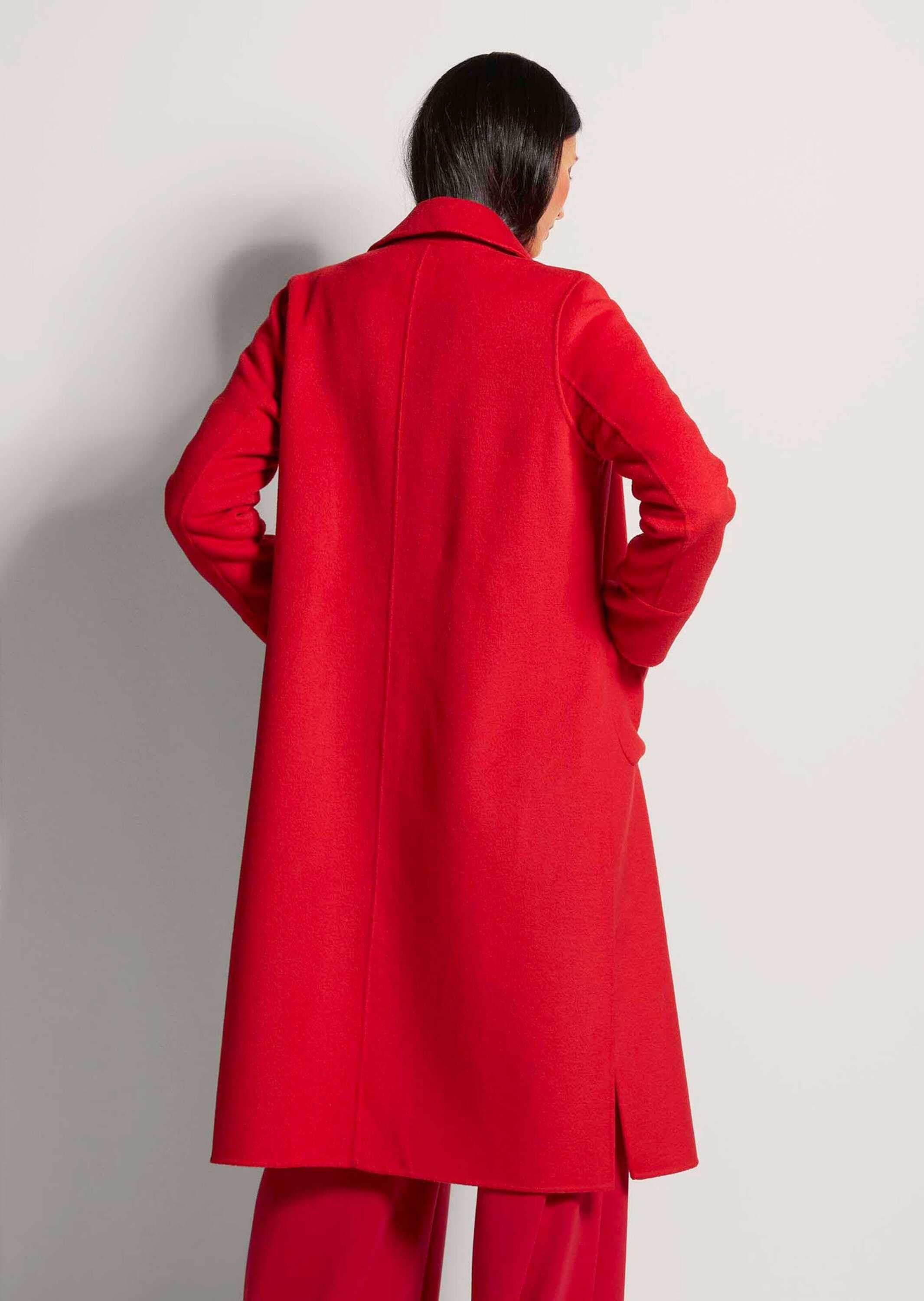 MADELEINE Doubleface Wool Cashmere Coat Red 42 3