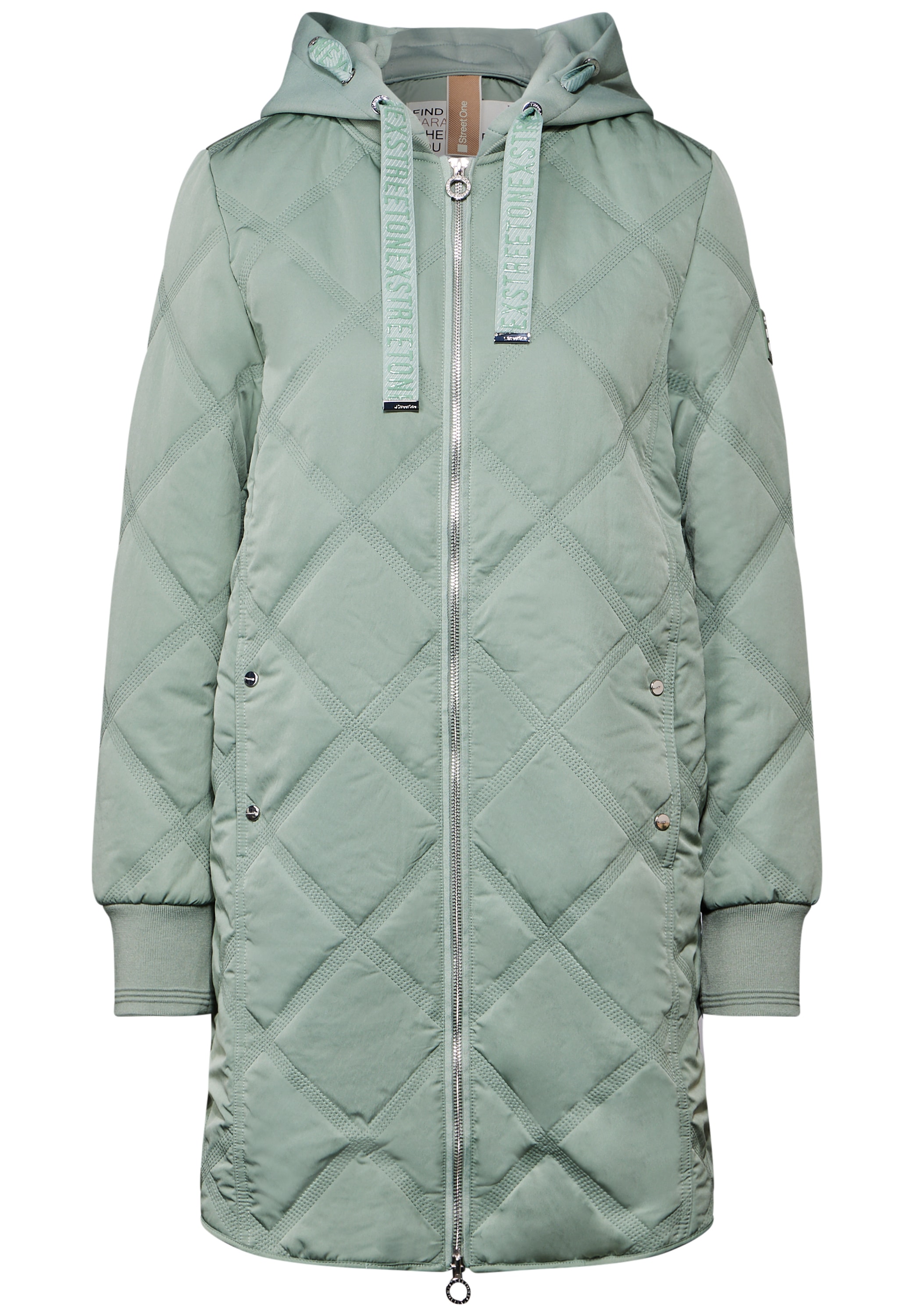 STREET ONE Steppjacke, mit Kapuze, mit Steppmuster