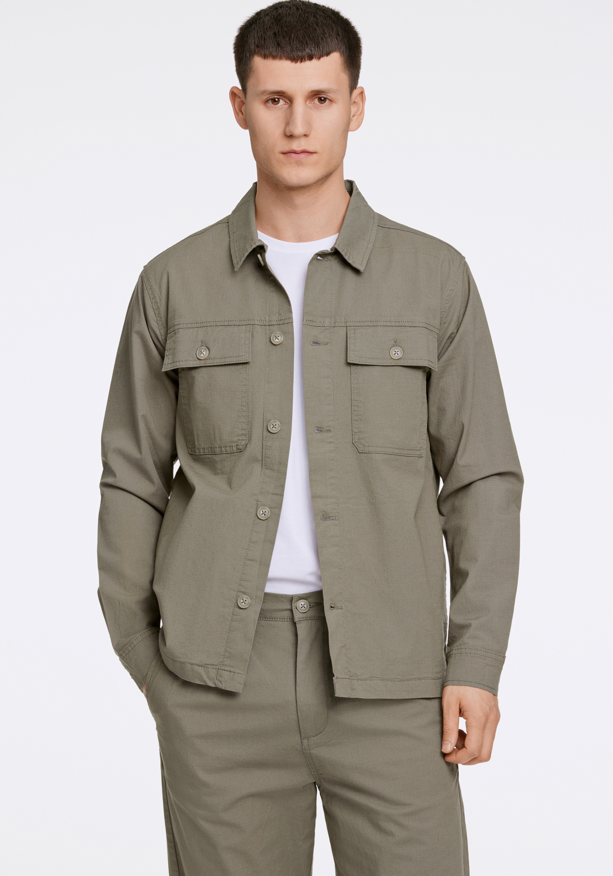 LINDBERGH Hemdjacke "Lindbergh Oberhemd, Hemdjacke" günstig online kaufen