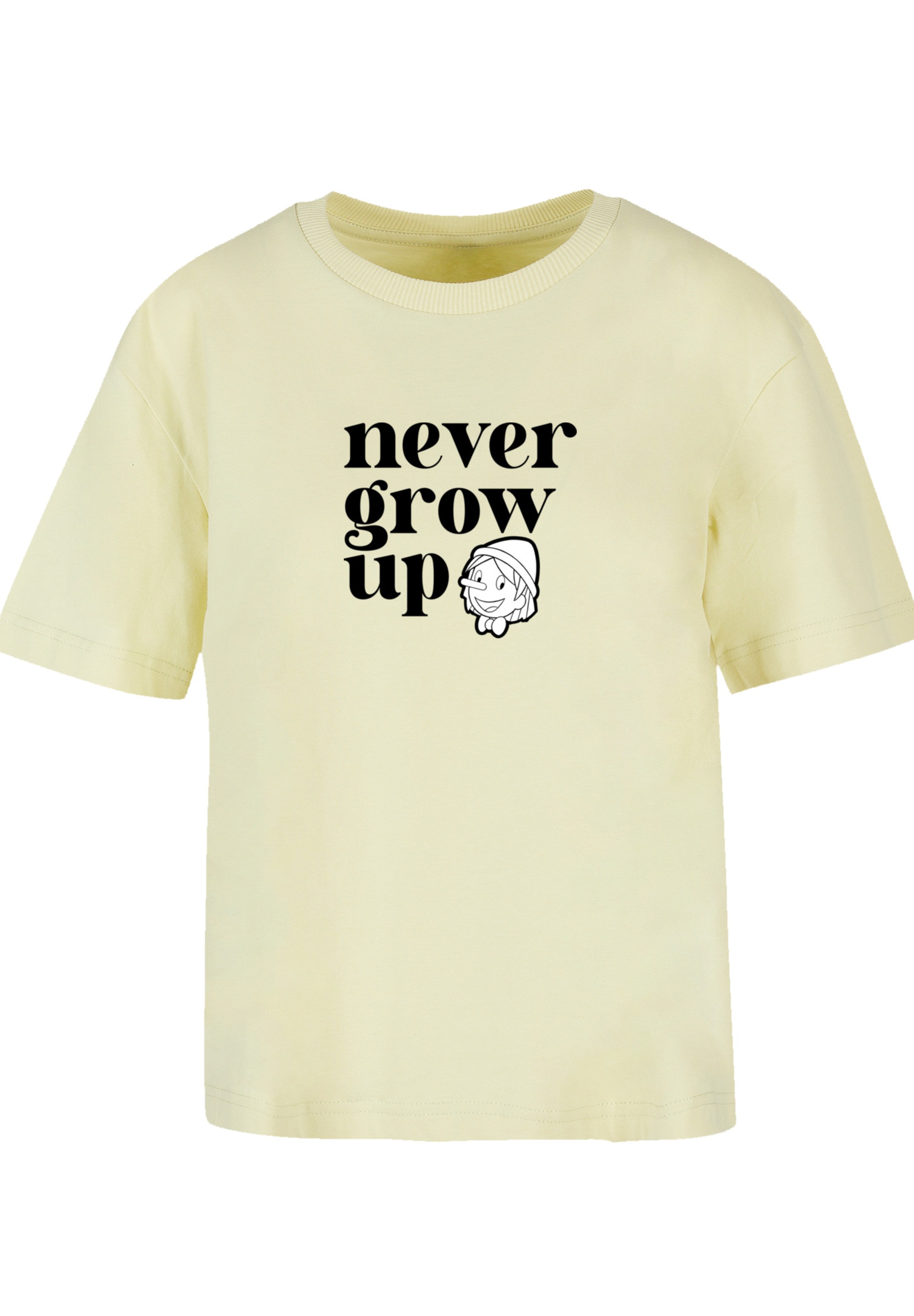 F4NT4STIC T-Shirt »Heroes of Childhood Pinocchio Never Grow Up«, Retro, Heroes of Childhood, TV Serie