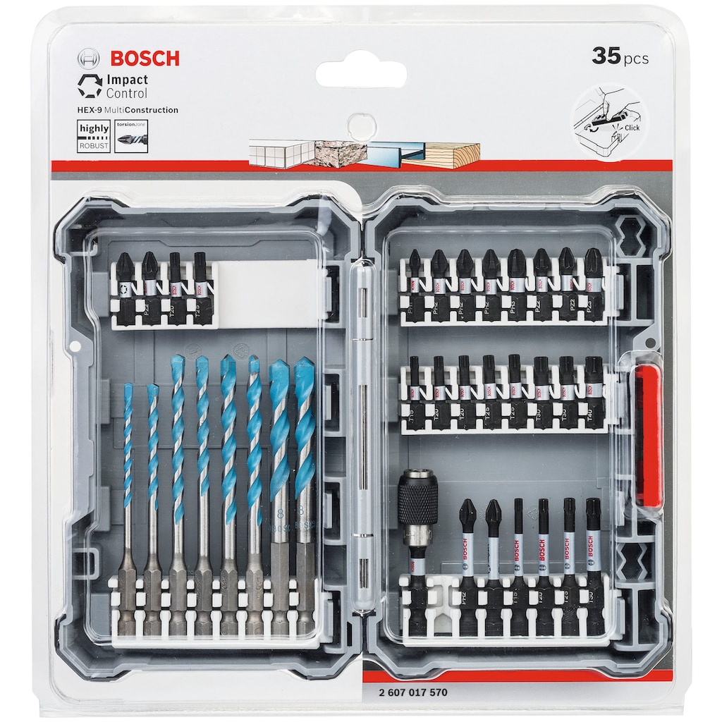 Bosch Professional Werkzeugset »Schrauberbit-Set, 35-teilig«
