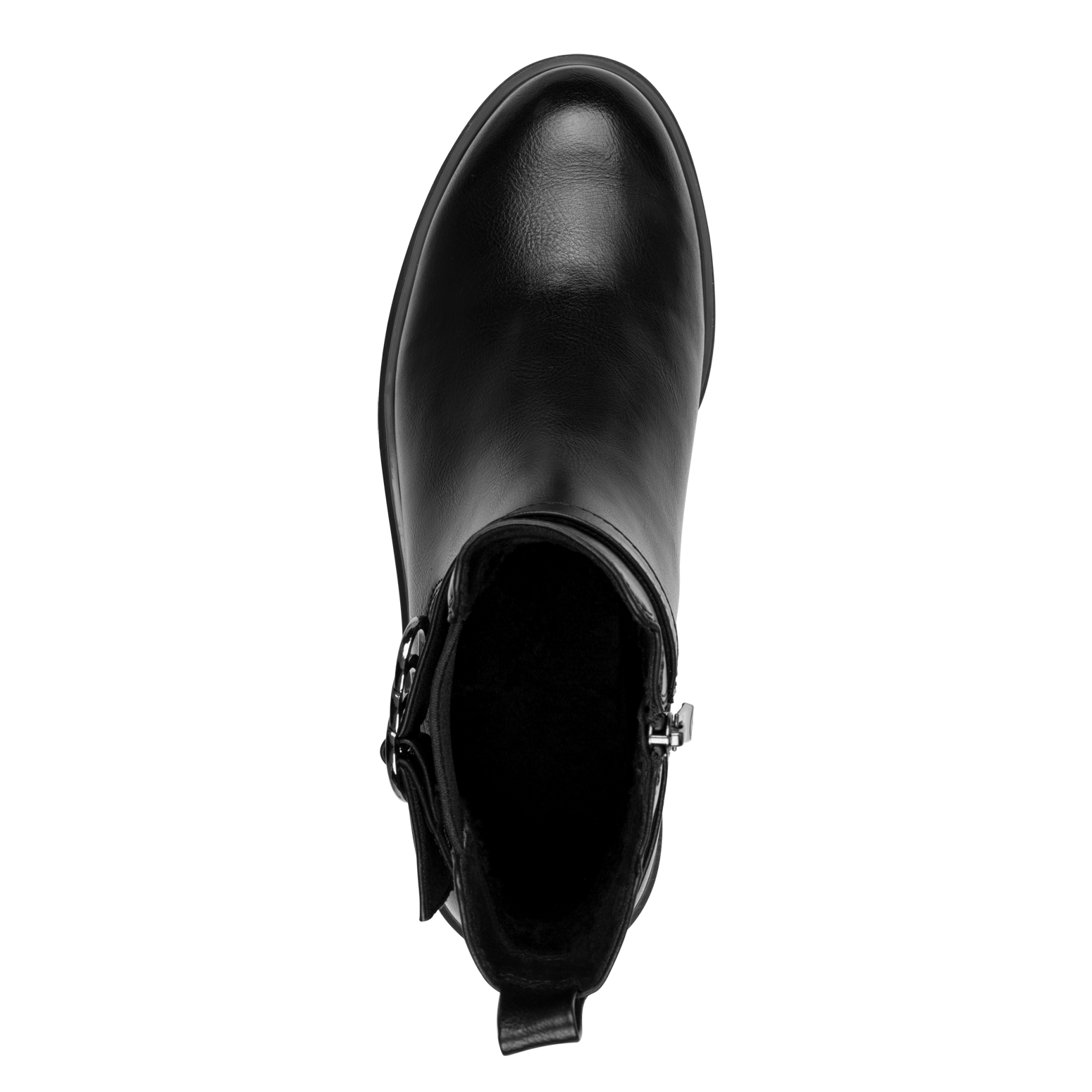 MARCO TOZZI Chelseaboots, Blockabsatz, Stiefelette mit hübscher Zierschnalle