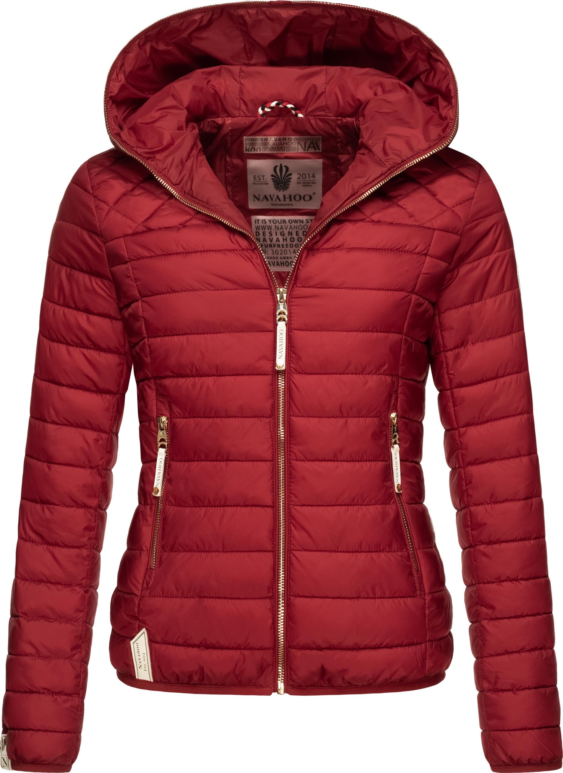 Navahoo Steppjacke "Ich Bin Hübsch" mitKapuze leichte Übergangsjacke mit Ka günstig online kaufen