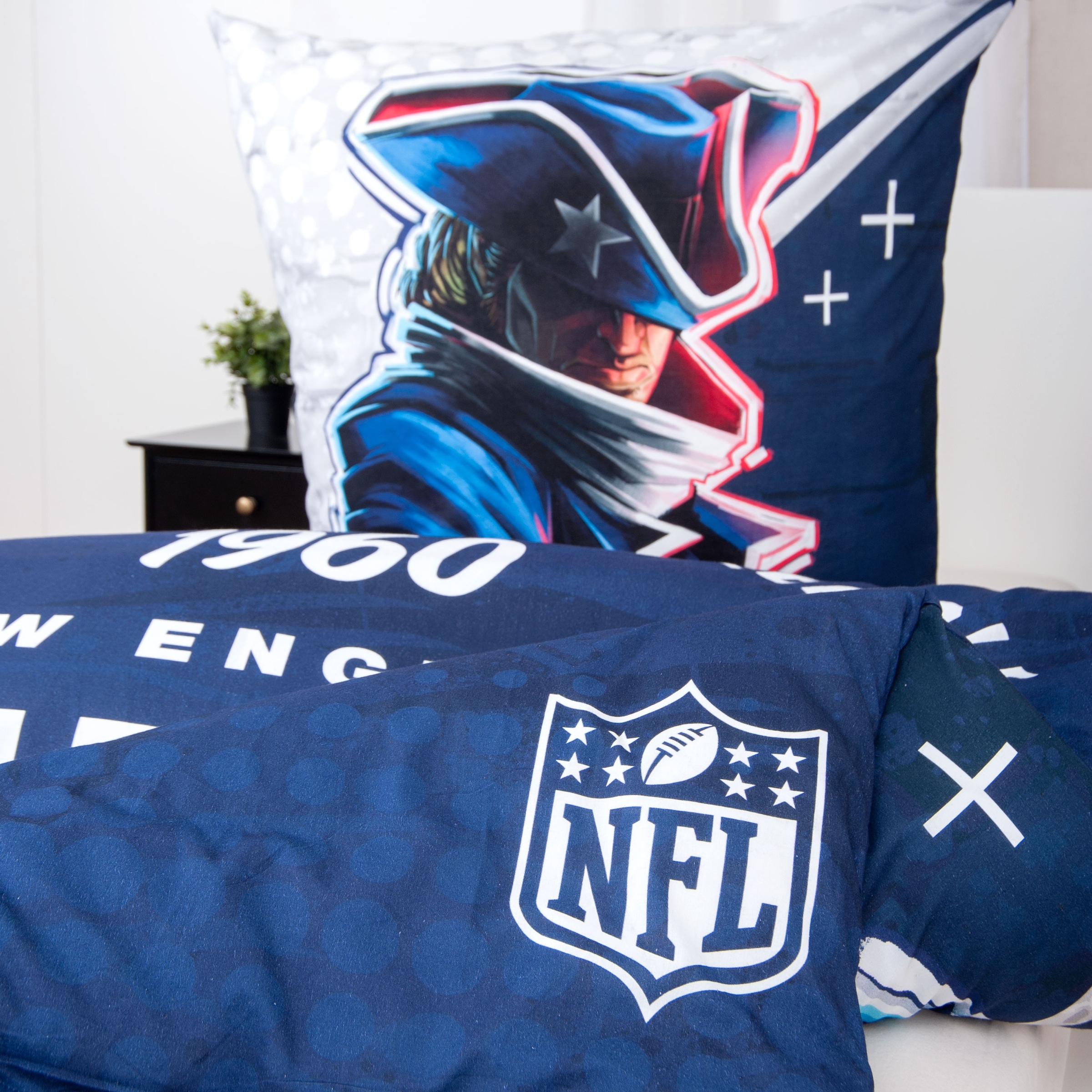 NFL Bettwäsche »NFL Patriots«, Wendemotiv