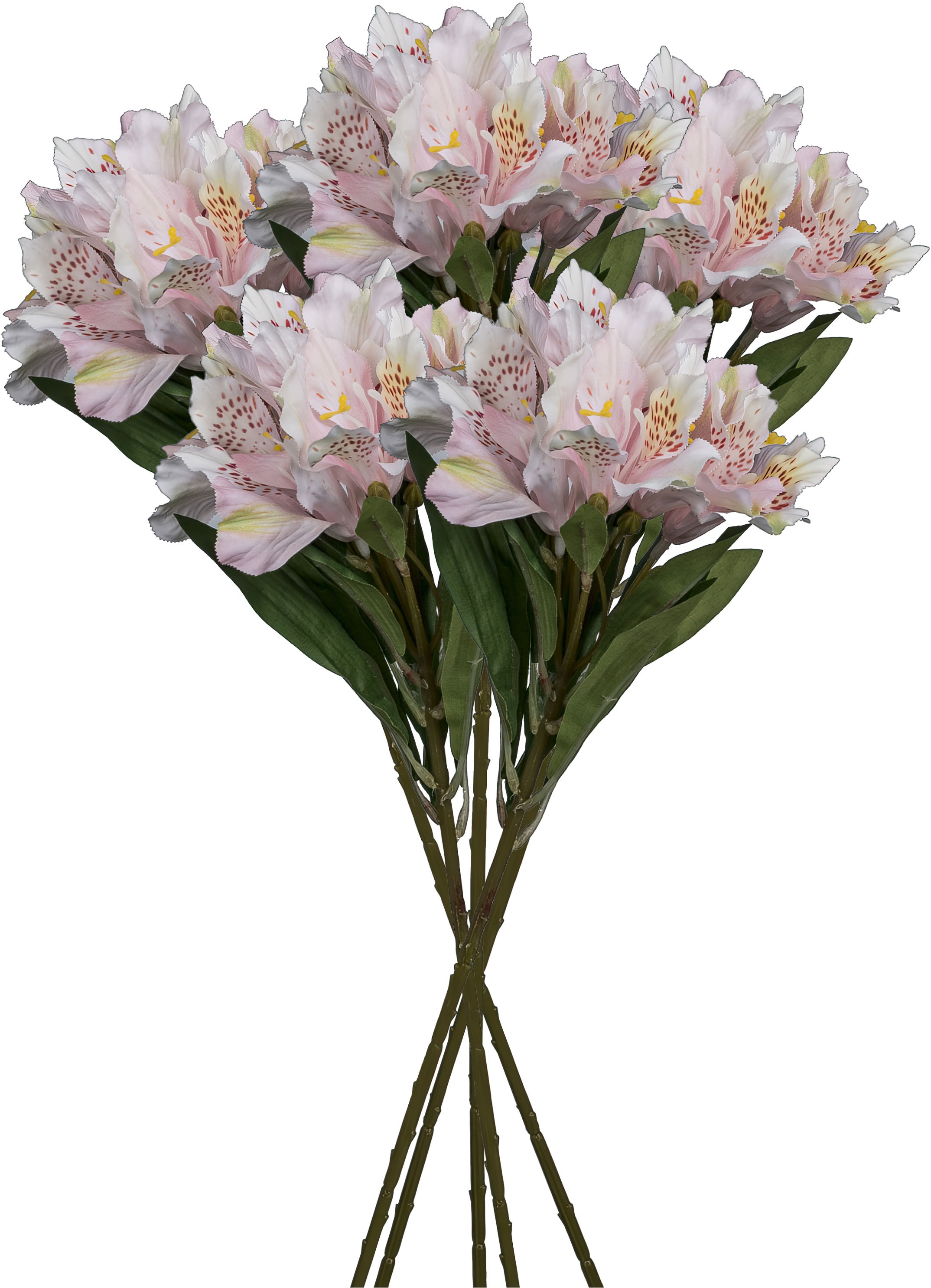 Kunstblume CREATIV GREEN "Alstromeria", rosa, H:62cm, Kunststoff, Kunstpflanzen, mit traumhaft schönen Blüten