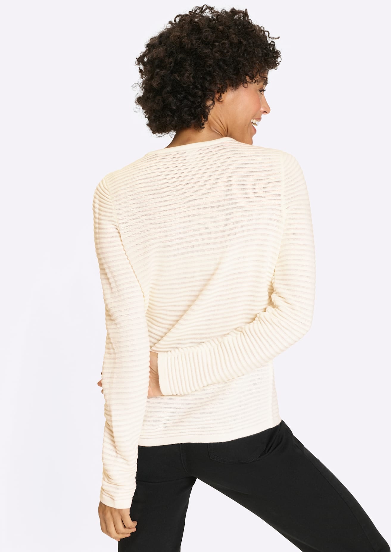   Rundhalspullover »Langarm-Pullover«
