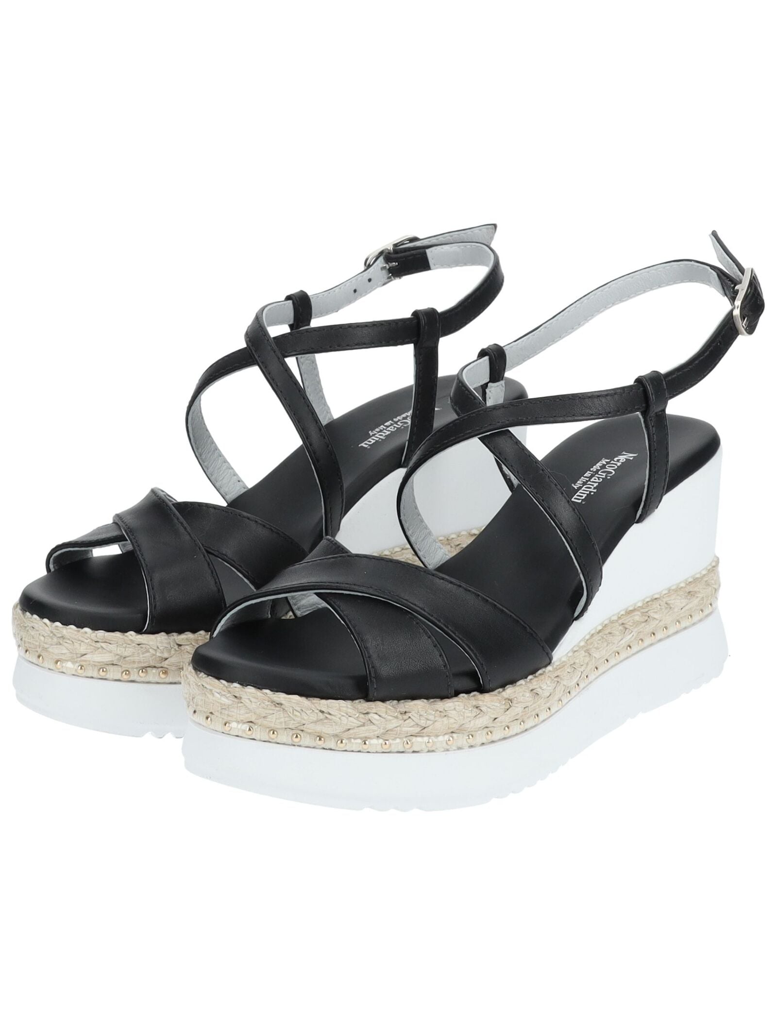 Nero Giardini Keilsandalette »Nero Giardini Sandalen Leder«