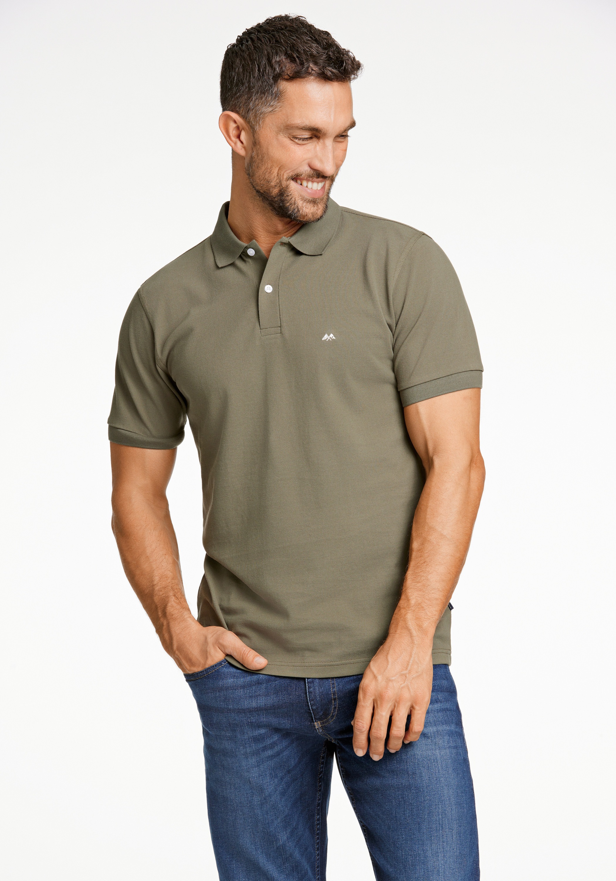 LINDBERGH Poloshirt "Poloshirt Relaxed Fit" günstig online kaufen
