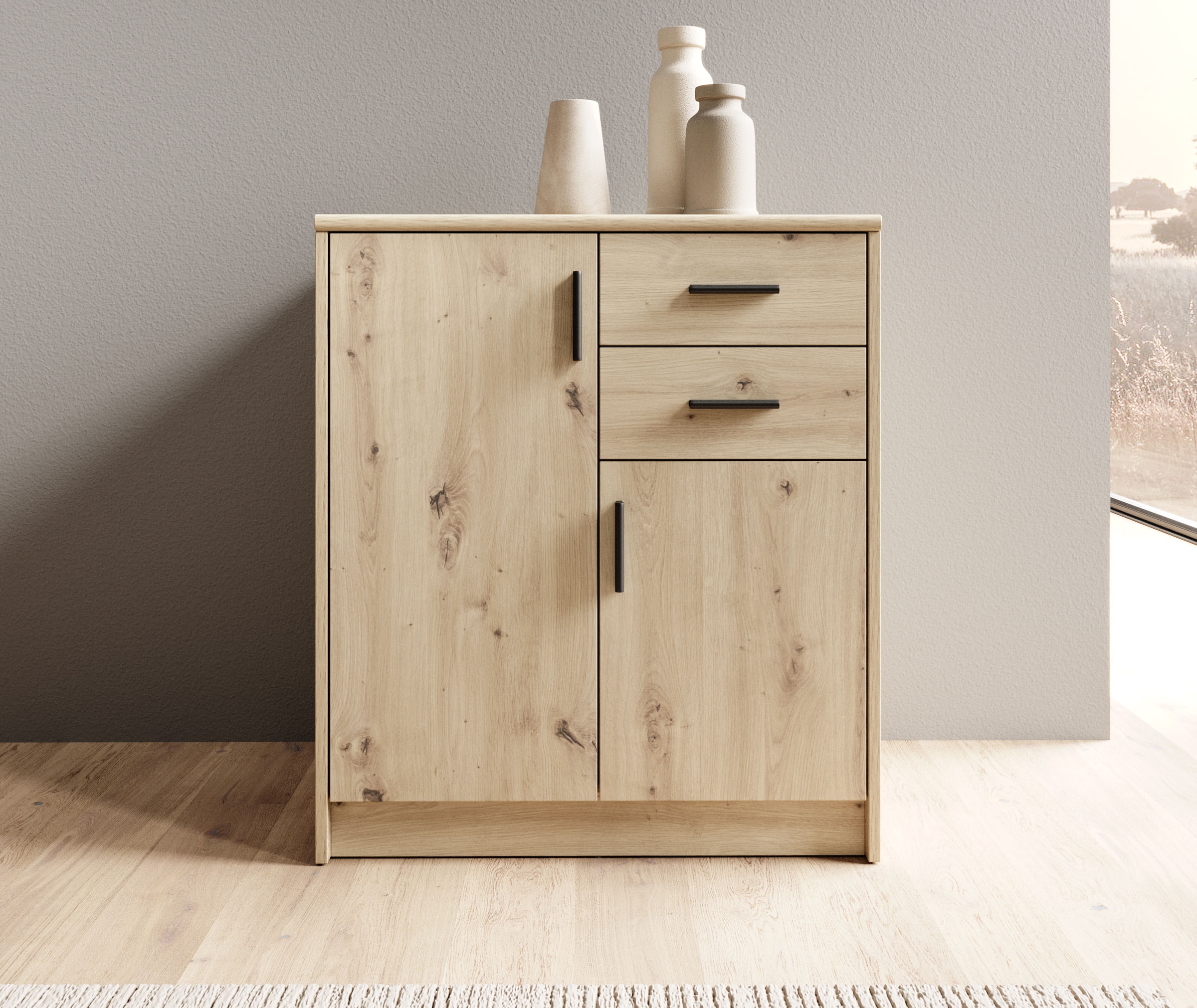 HBZ Sideboard "Nelly Kommode, BxHxT 74x86x50cm", (1 St.), Breite 74cm, Einl günstig online kaufen