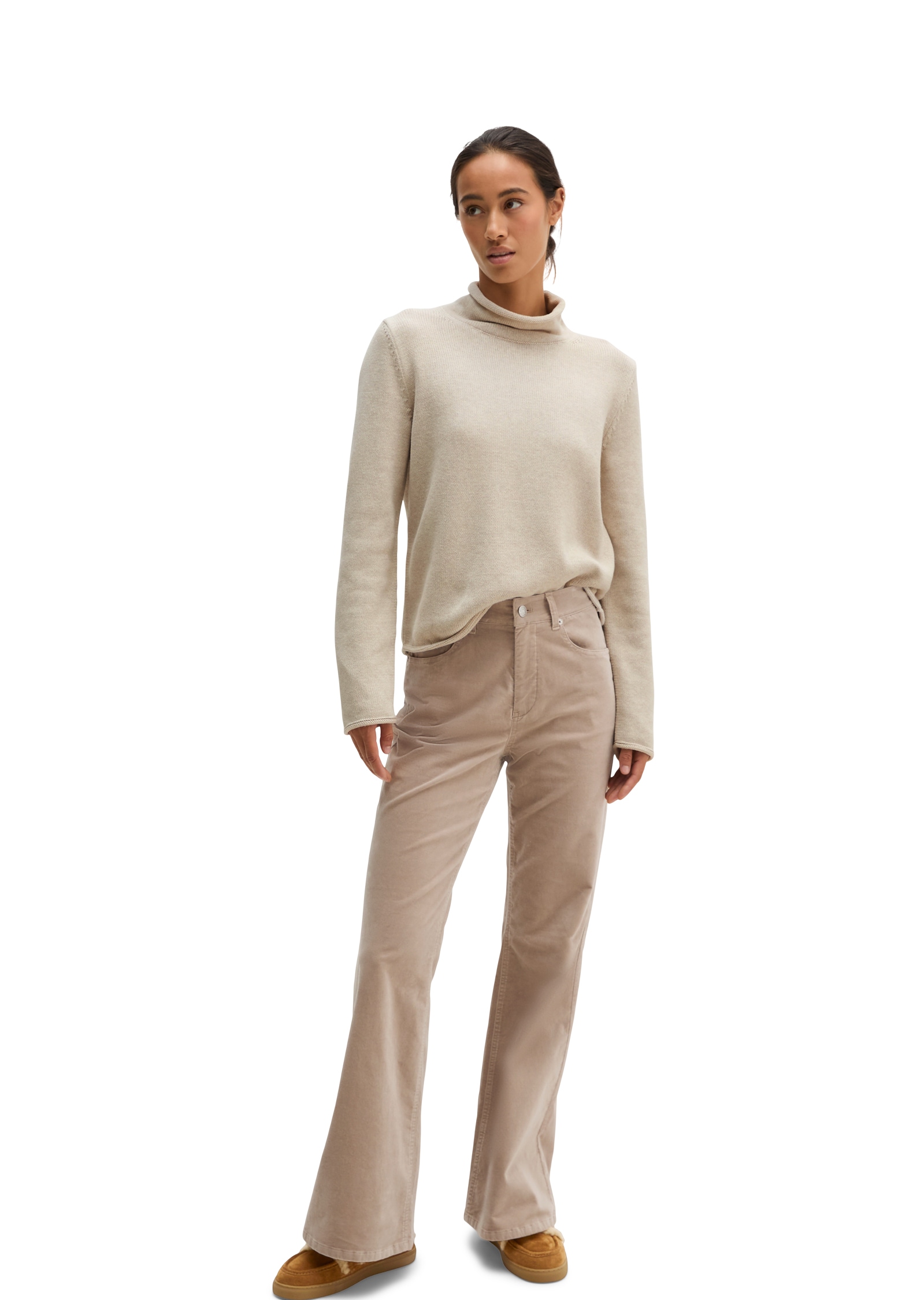 Marc O'Polo Rollkragenpullover »slim regular aus Organic Cotton«