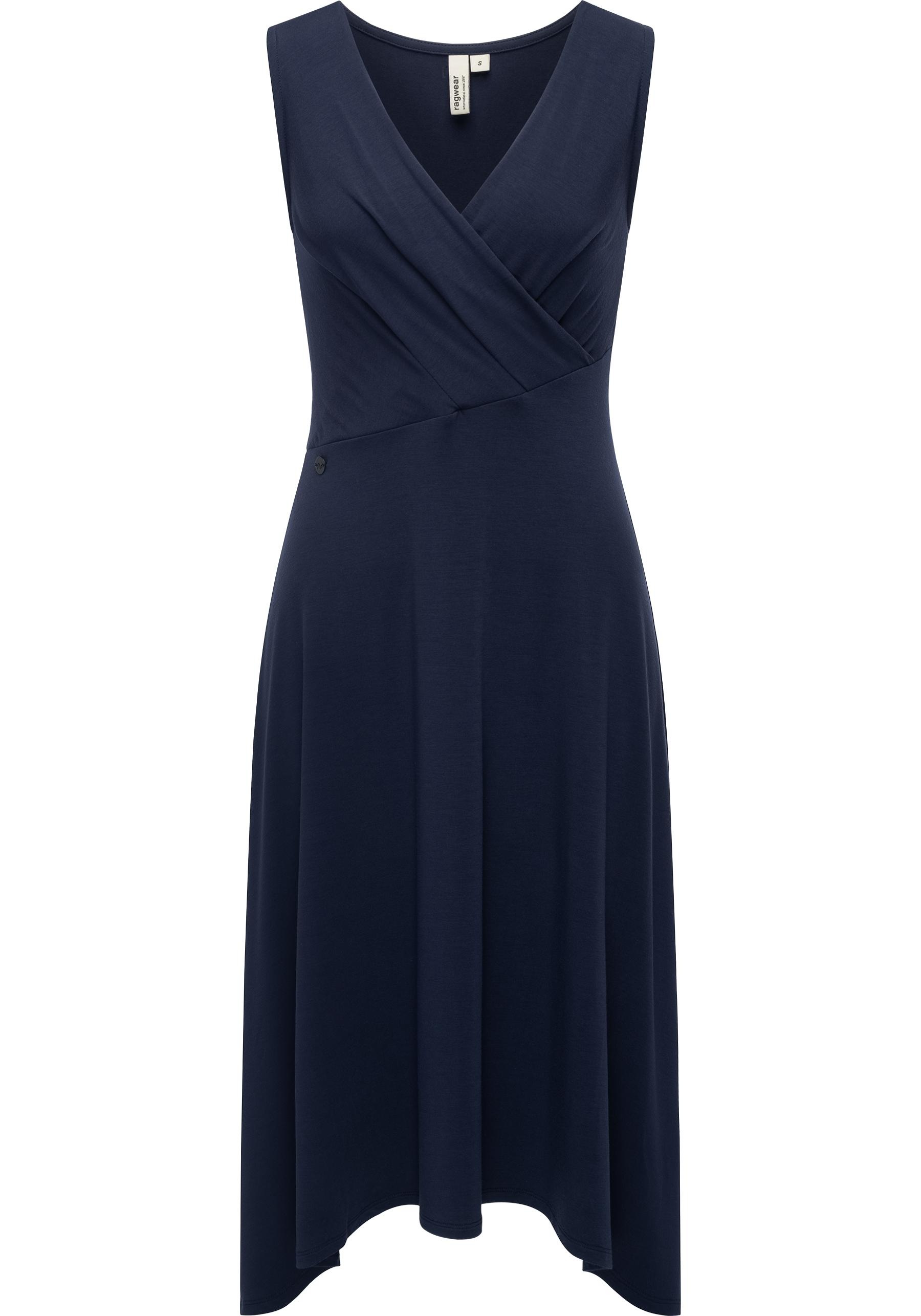 Ragwear Sommerkleid "Fidda" Ohne Taschen leichtes Jersey-Kleid mit Tailleng günstig online kaufen