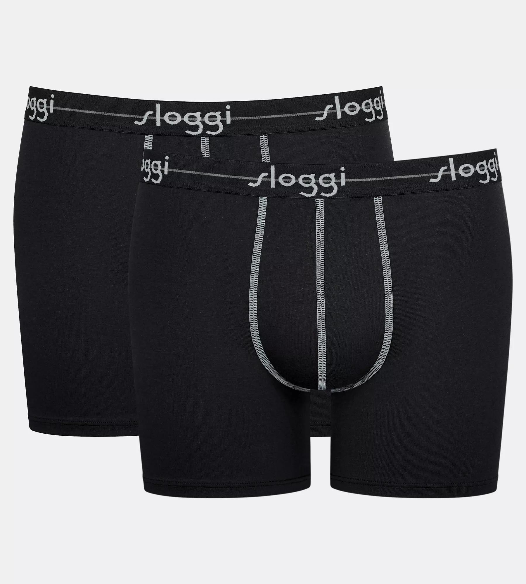 sloggi Boxershorts "men Start" ohne Eingriff, extra weiches Taillenband, Single-Jersey Qualität
