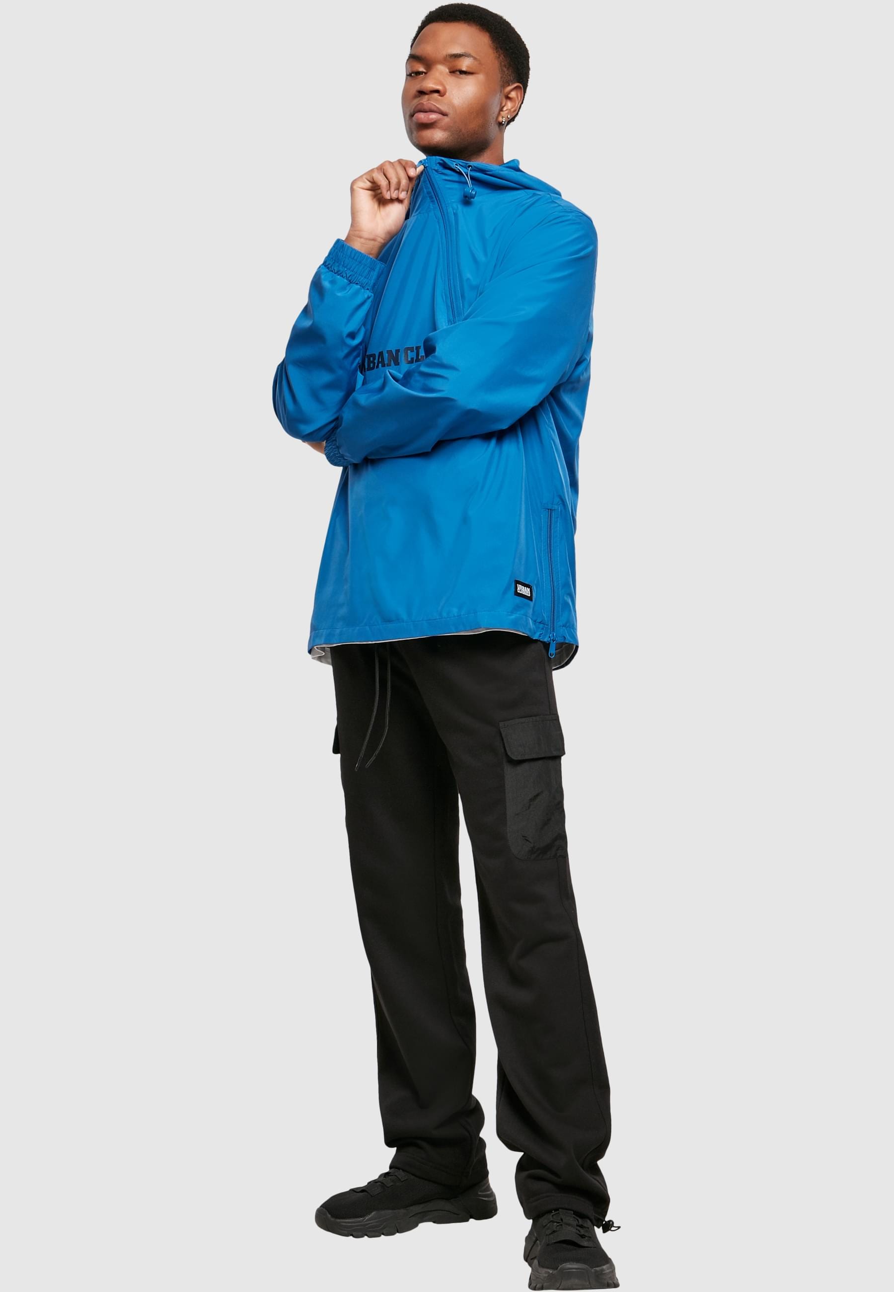 URBAN CLASSICS Allwetterjacke »Urban Classics Herren Commuter Pull Over Jacket«, (1 St.), mit Kapuze