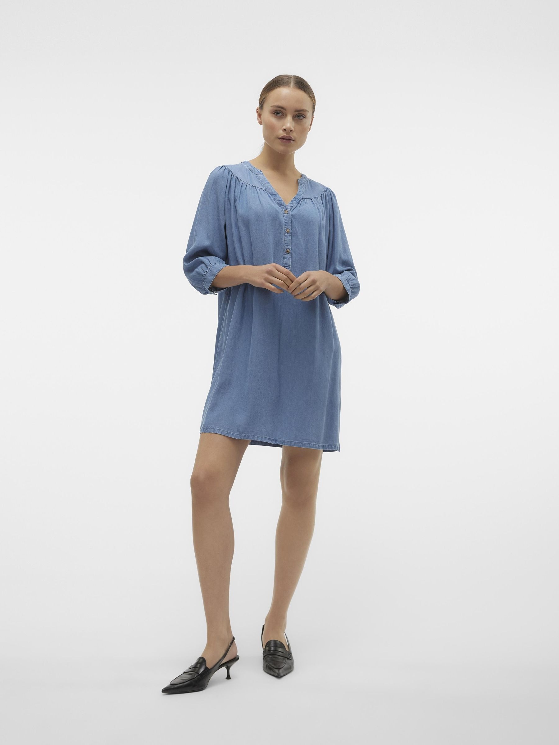 Vero Moda Minikleid »VMBREE 3/4 LOOSE TUNIC GA«