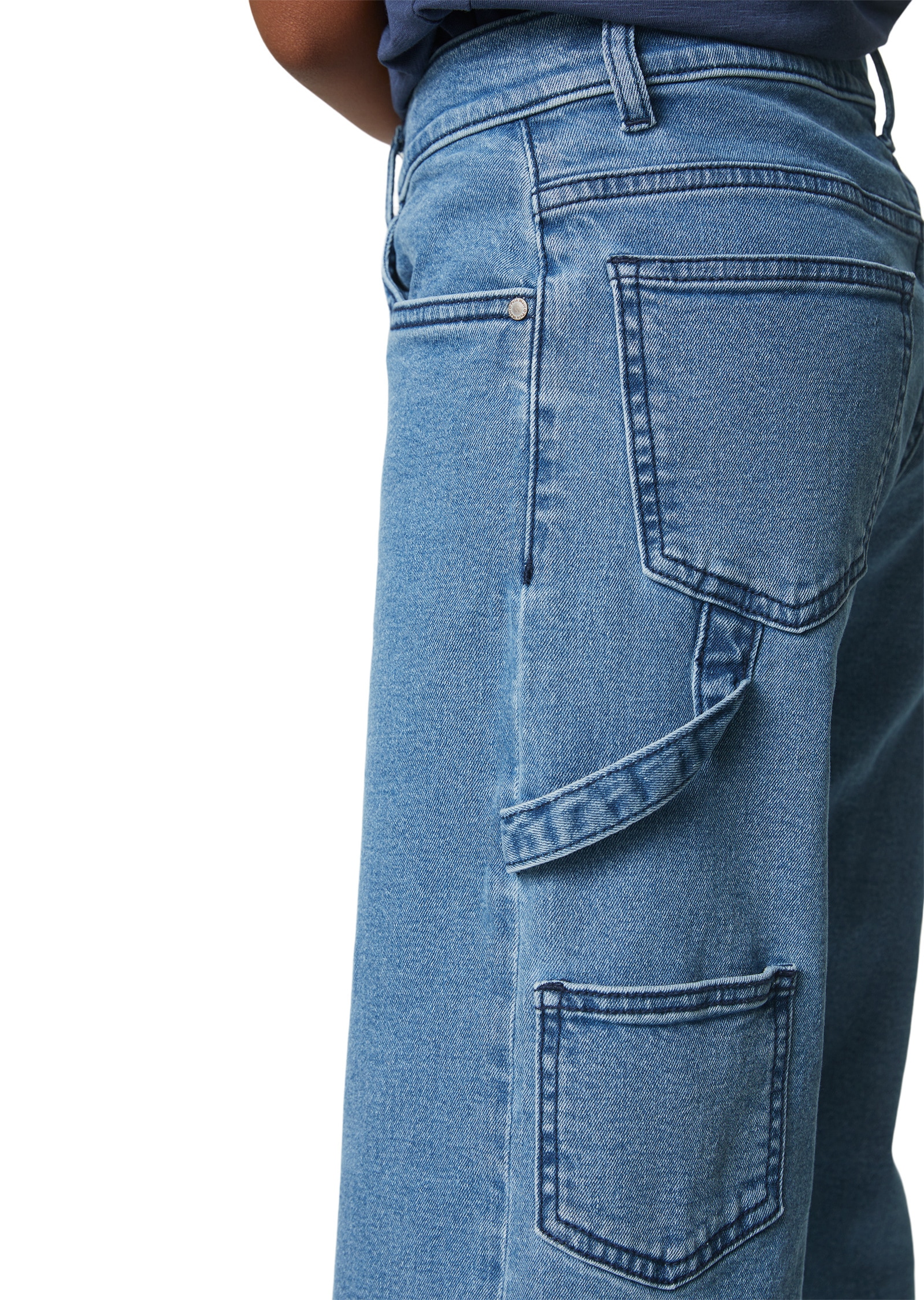 Marc O'Polo 5-Pocket-Jeans »mit weitem Bein«