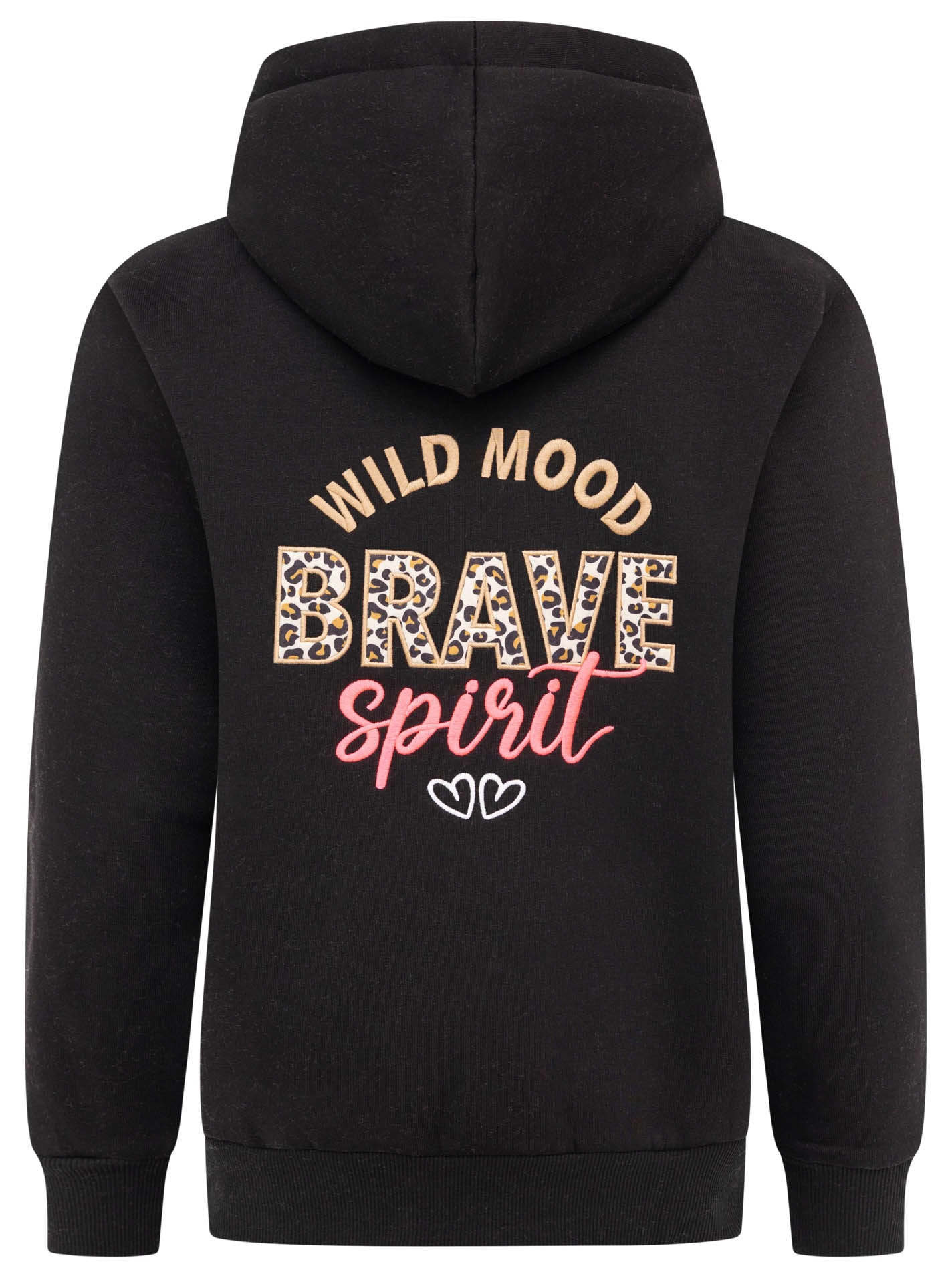 Zwillingsherz Kapuzensweatjacke ""Brave Spirit"" Langarm, Reißverschluss, K günstig online kaufen